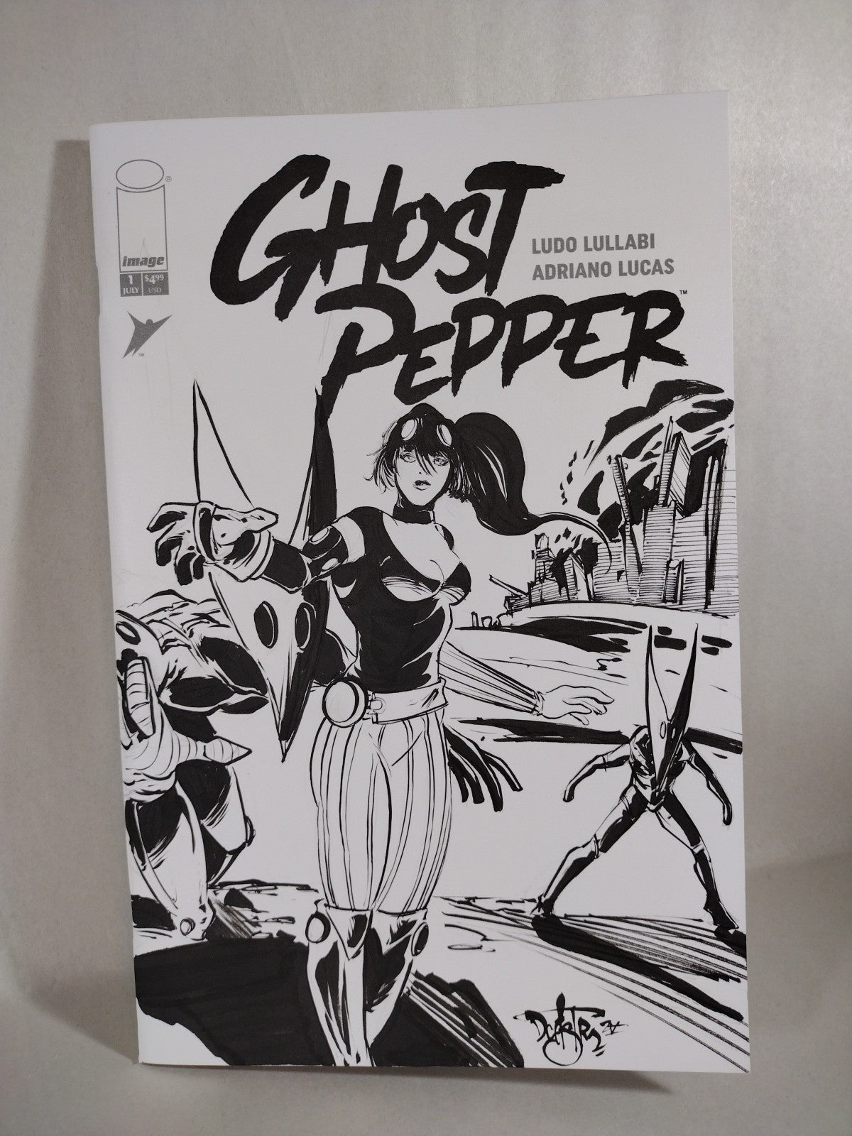 Ghost Pepper 1 (2025) Image Comic Sketch Cover Variant W Original Dave Castr Art