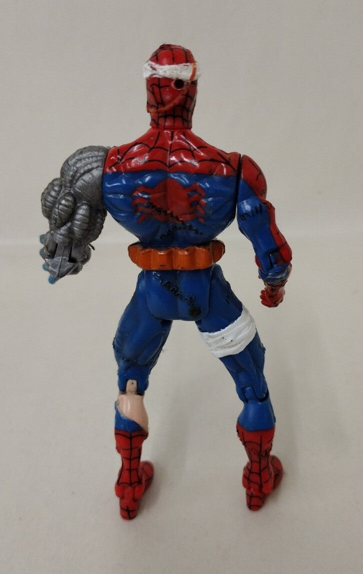 Spider-Man Animated Series 1996 Cyborg ToyBiz Action Figure Loose W Accessories 