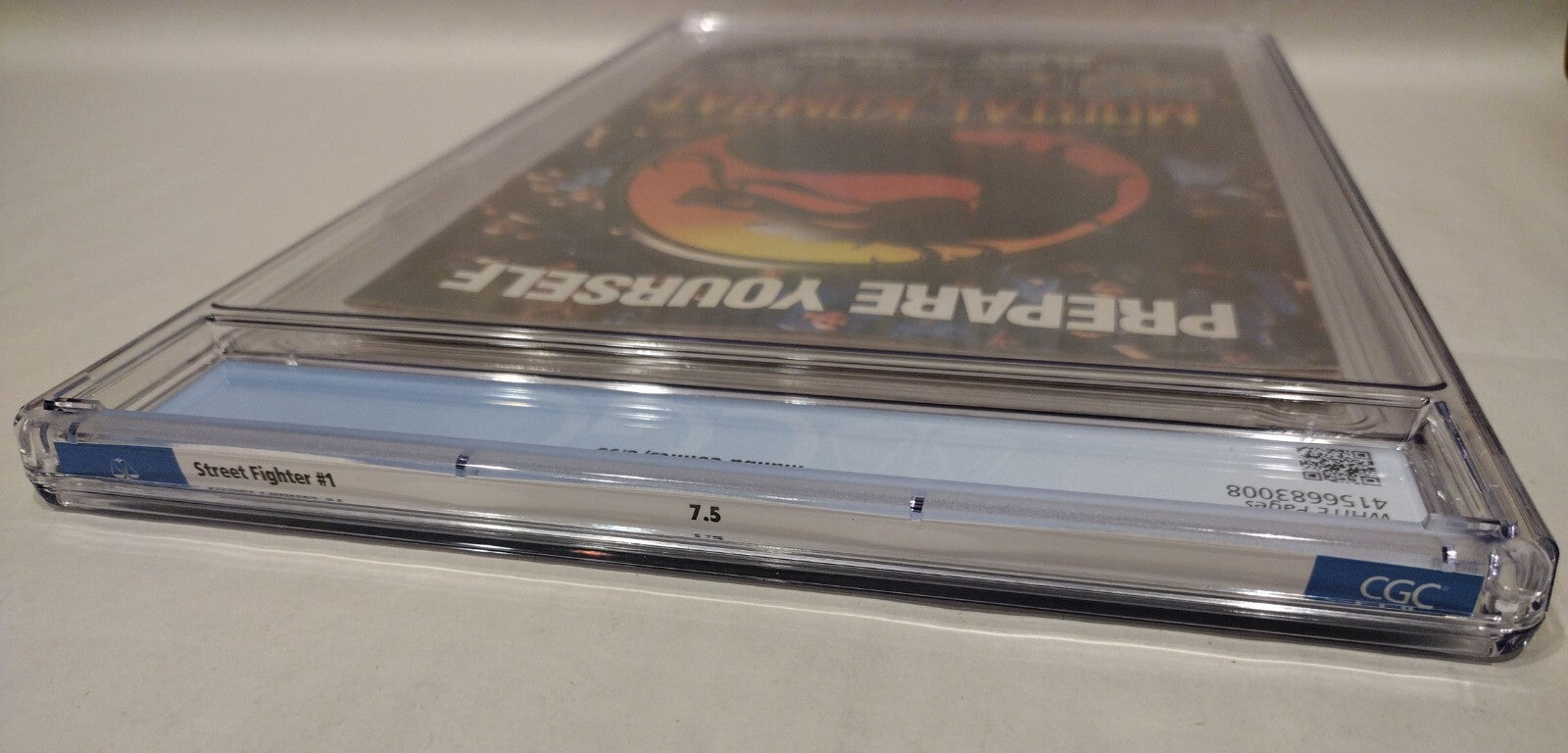 Street Fighter 1 (1993) Malibu Comic 1st Appearance CGC 7.5 Len Strazynski 