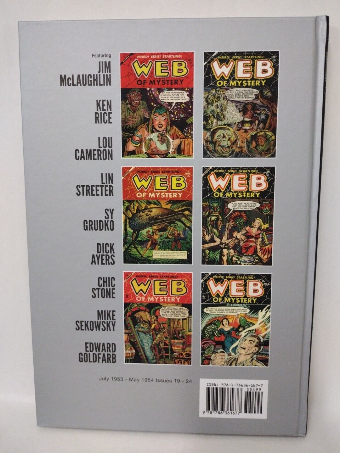 Web Of Mystery Volume 4 Hardcover Comic Slipcase Ed Issues# 19-24 ( Brand New)