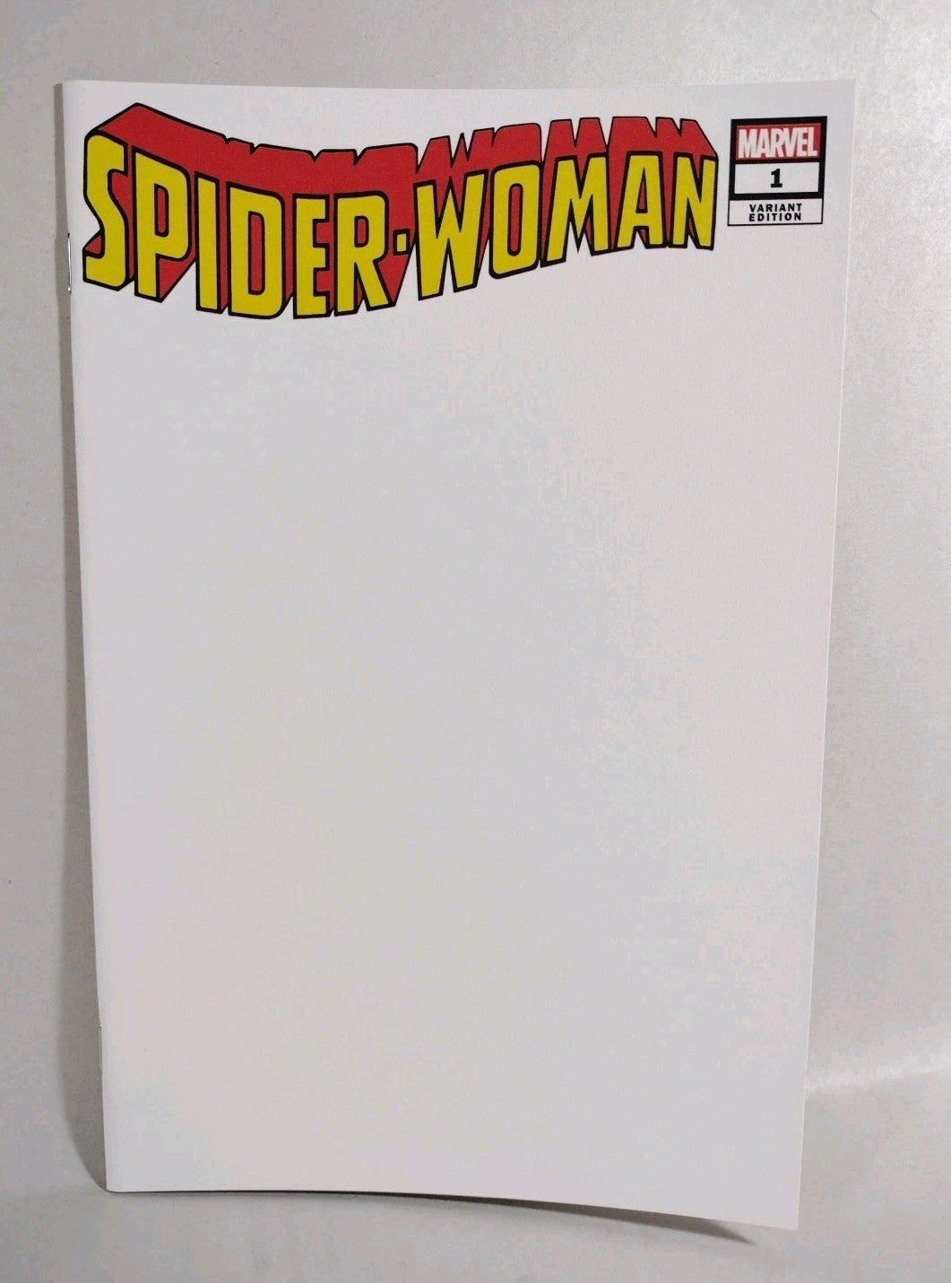 Spider-Woman #1 (2020) Marvel Comic Blank Sketch Variant Cover NM