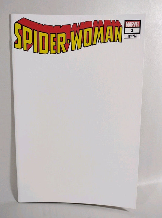 Spider-Woman #1 (2020) Marvel Comic Blank Sketch Variant Cover NM