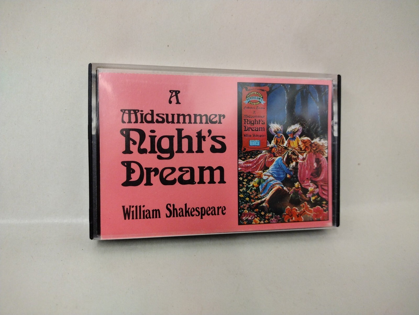 A Midsummer Night's Dream (1991) Pendulum Press Cassette W Booklet + Postcards