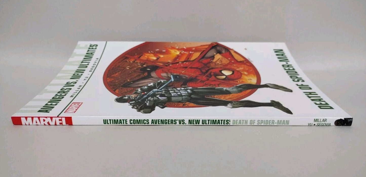 AVENGERS VS NEW ULTIMATES Death Of Spider-man (2011) TPB Mark Millar New 