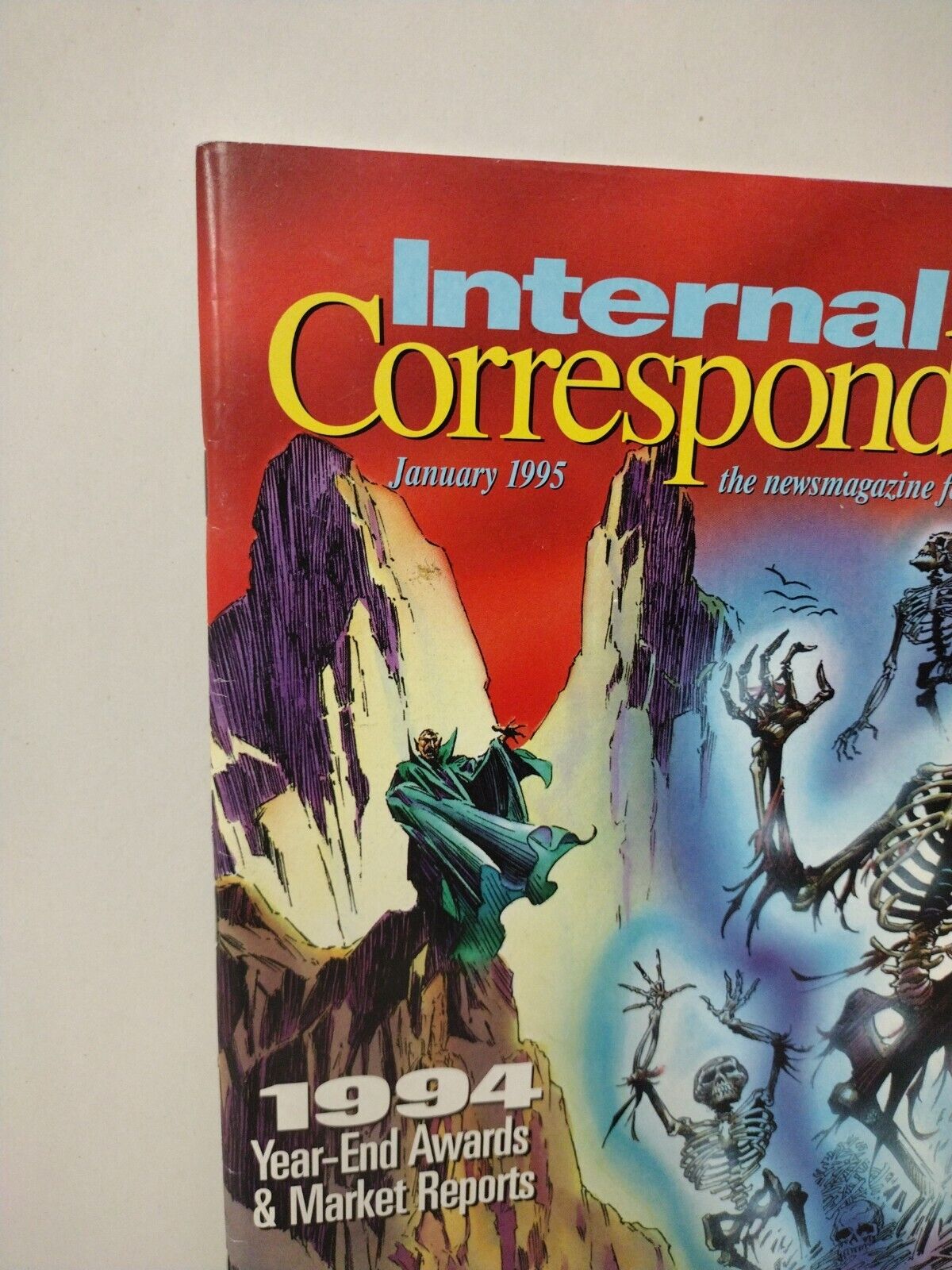 Internal correspondence (1995) Capital Comic Distribution Retailer News magazine