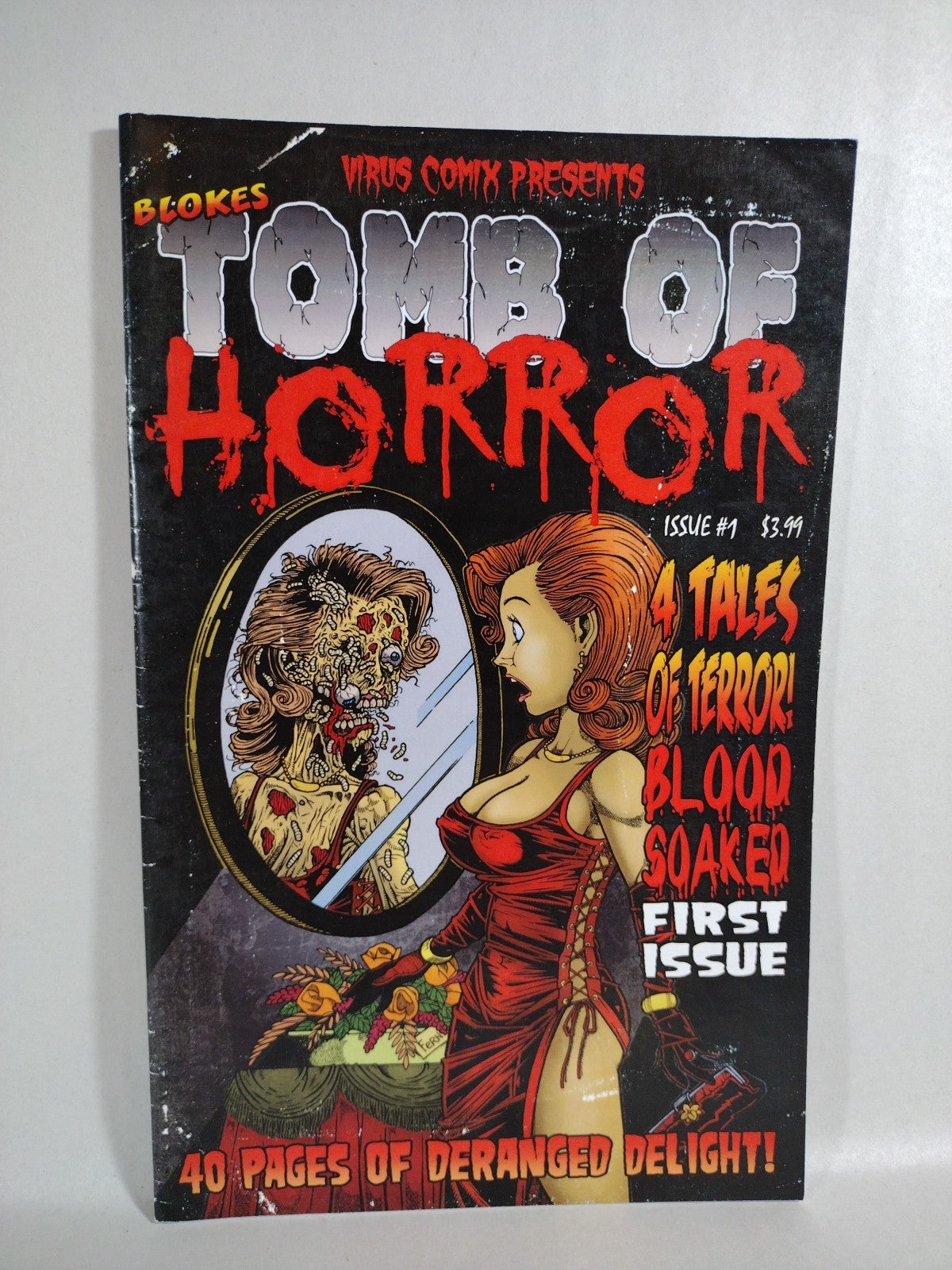 Blokes Tomb Of Terror (2009) Virus Comix Comic Lot #1 2 3 4 7 Calavera VG-VF