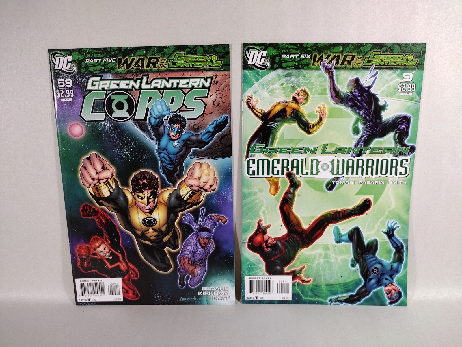 War Of The Green Lanterns (2011) Complete DC Comic Lot Set #1-10 Aftermath + VF+