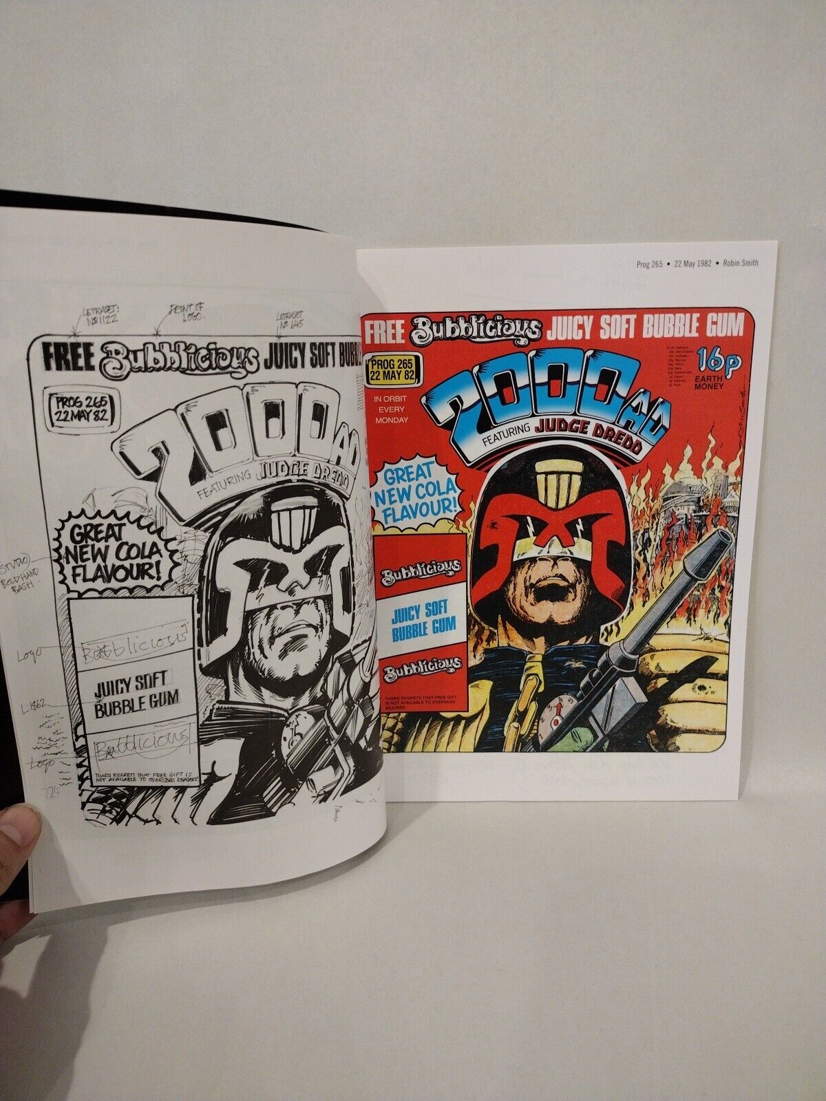 Robin Smith: 2000 Ad Cover Layouts Vol #1 & 2 (2022) Rebellion Art Magazine