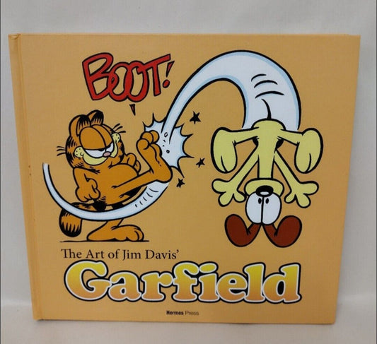 Garfield Art of Jim Davis (2016) Hermes Press Hardcover New Oversized HC