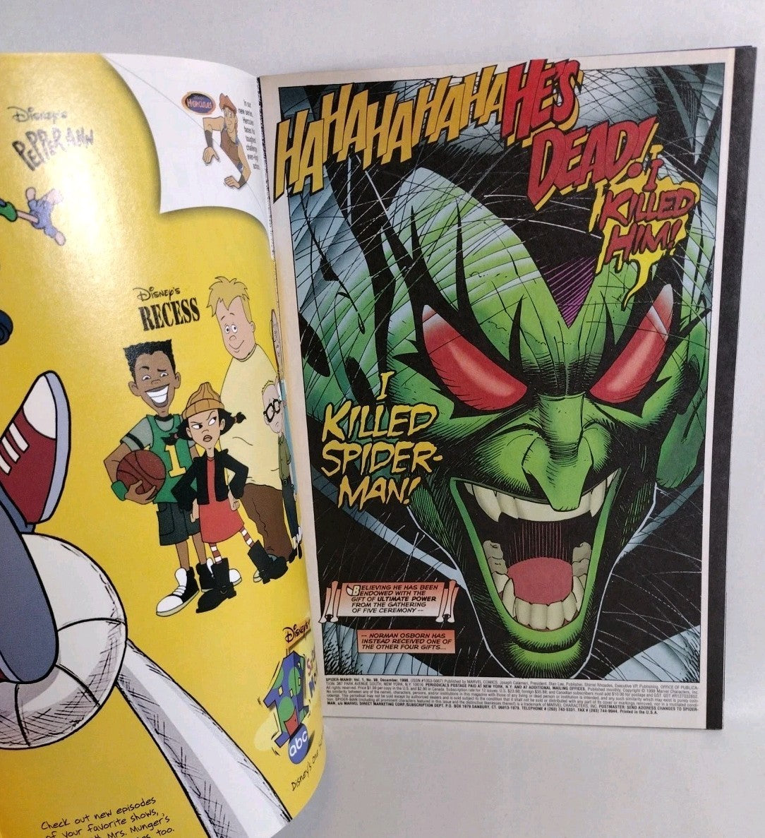 Spider-Man Final Chapter (1998) Marvel Comic Complete Story Arc Pt 1 2 3 4 Error