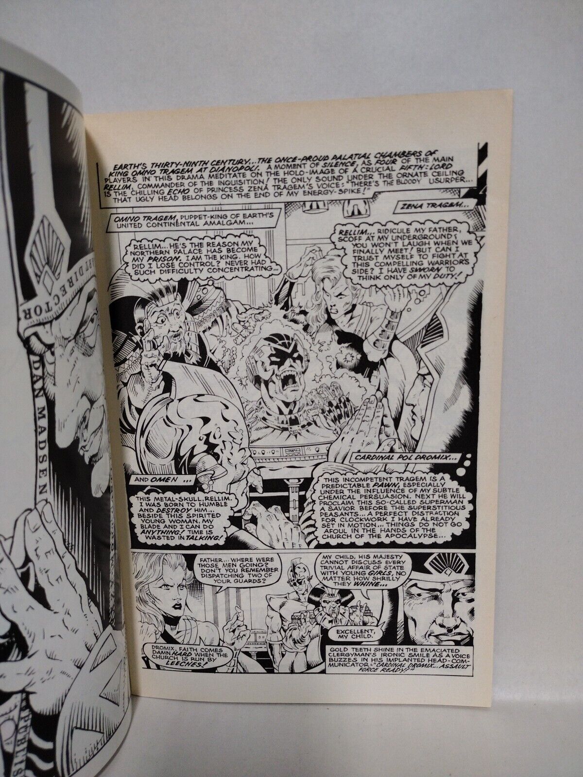 Omen (1989) Complete Northstar Comic Set #1 2 3 Tim Vigil David Quinn Sci-Fi