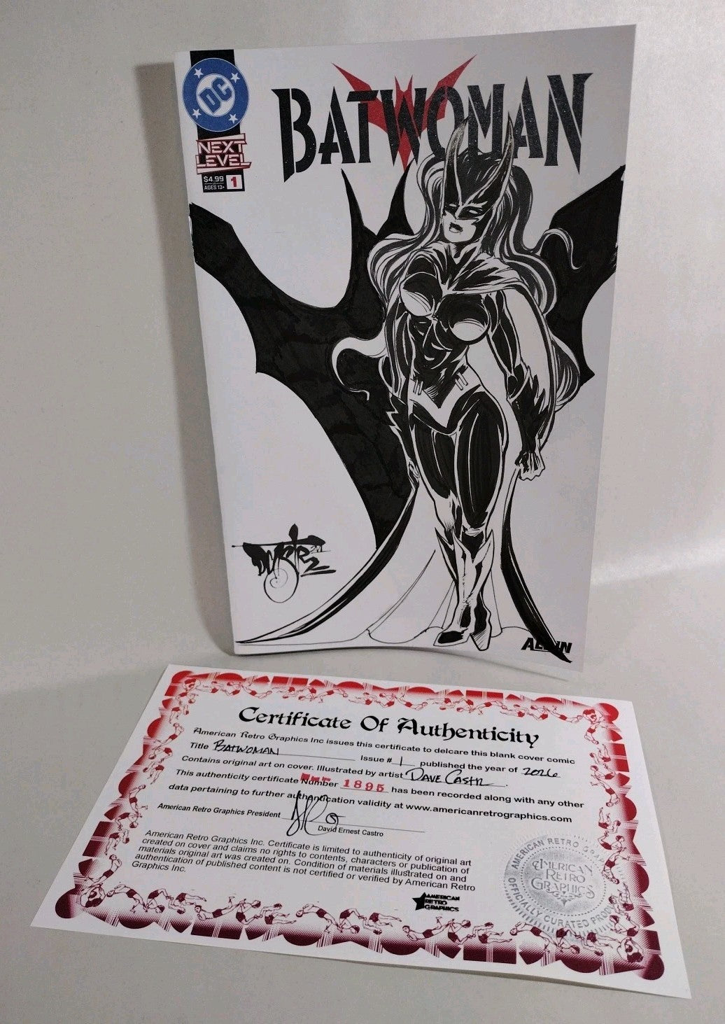 Batwoman #1 (2026) DC Comic Sketch Cover Variant W Original DCastr Art