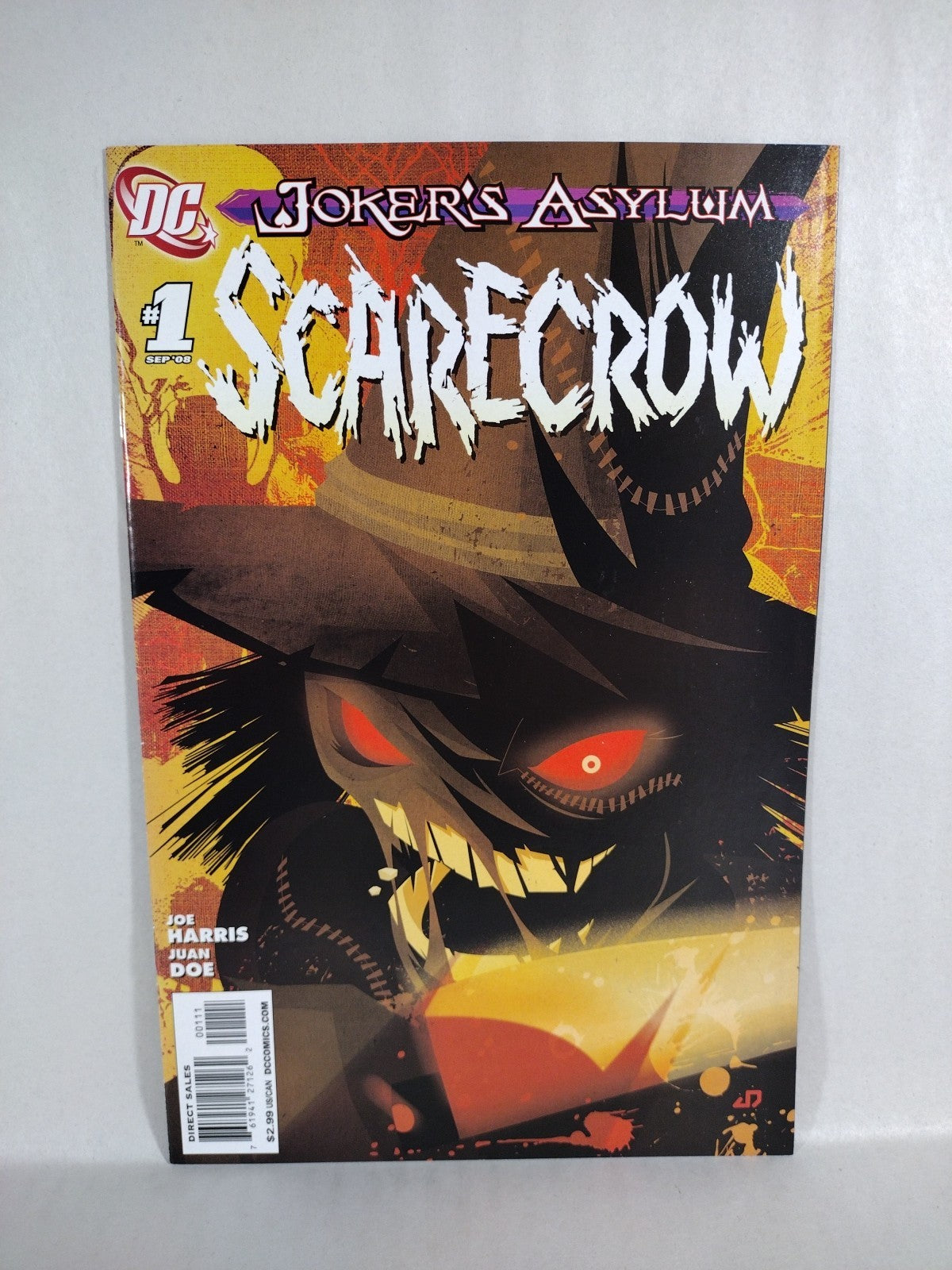 Joker's Asylum (2008) Comic Lot Set Scarecrow Two-Face Penguin Poison Ivy Joker