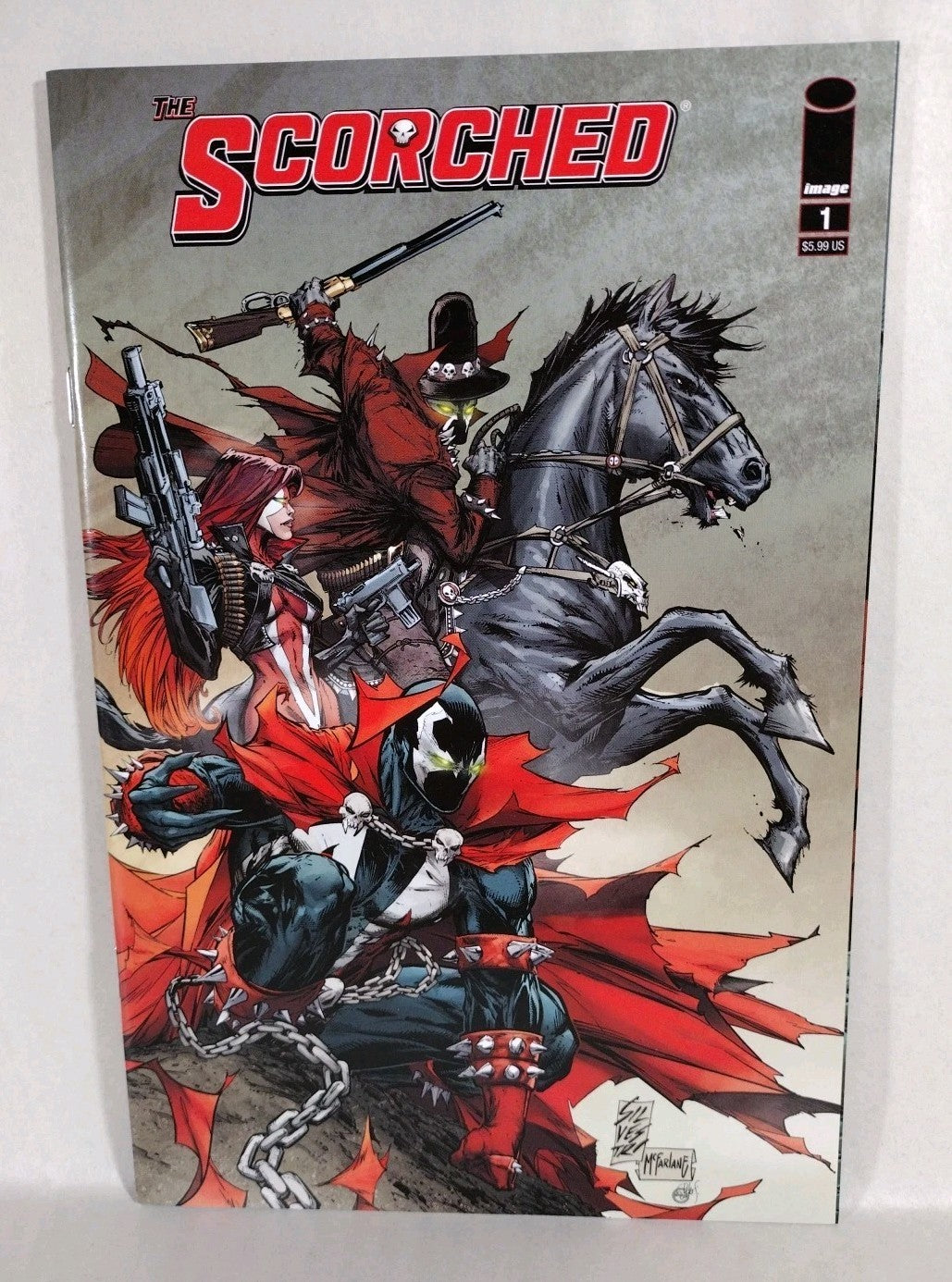 Scorched (2022) Image Comic Lot #1 1 3 4 5 Todd McFarlane Spawn Universe NM