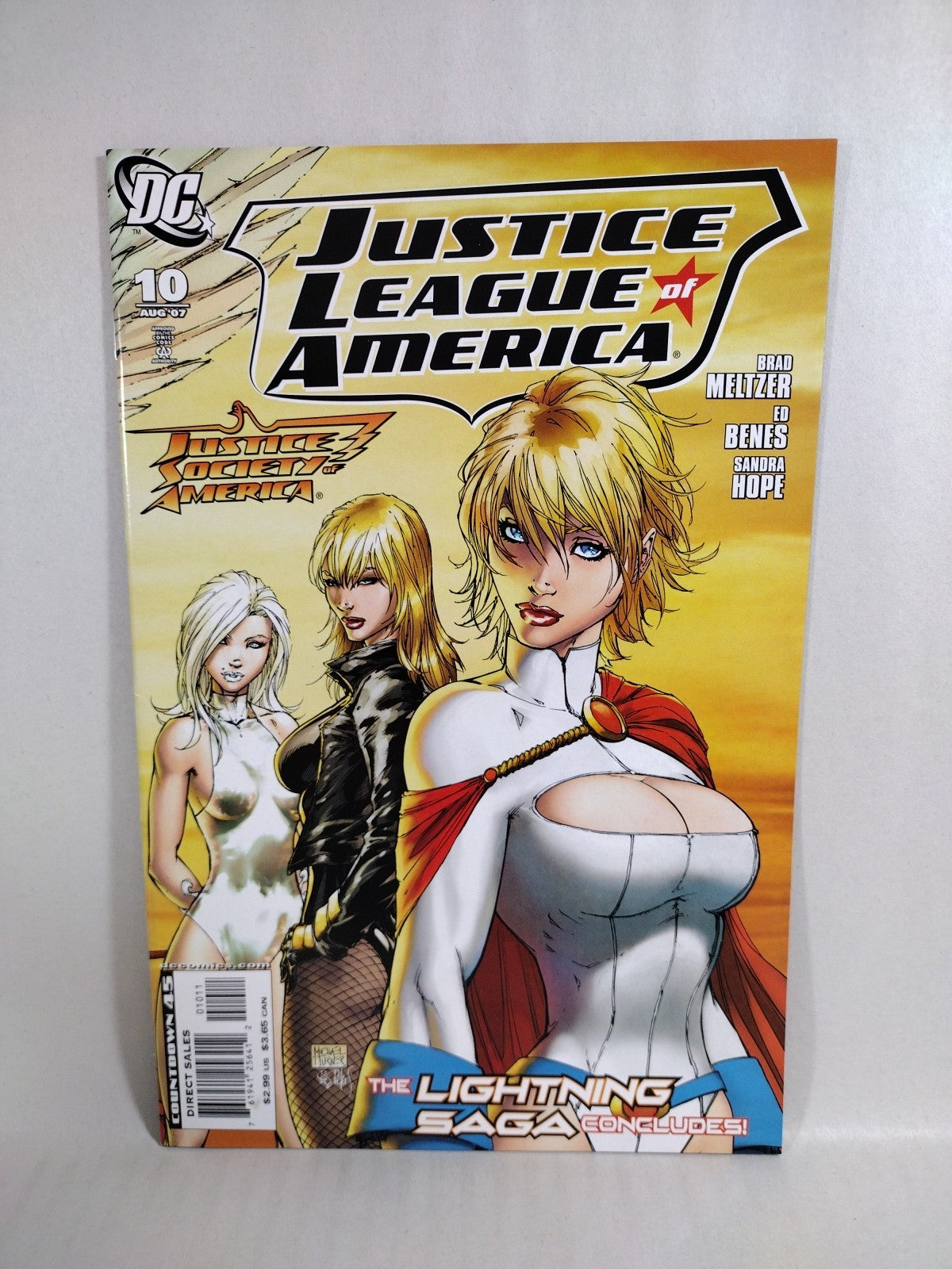 Justice League Of America (2007) DC Comic Lot Set #10 12-28 W Connecting Covers