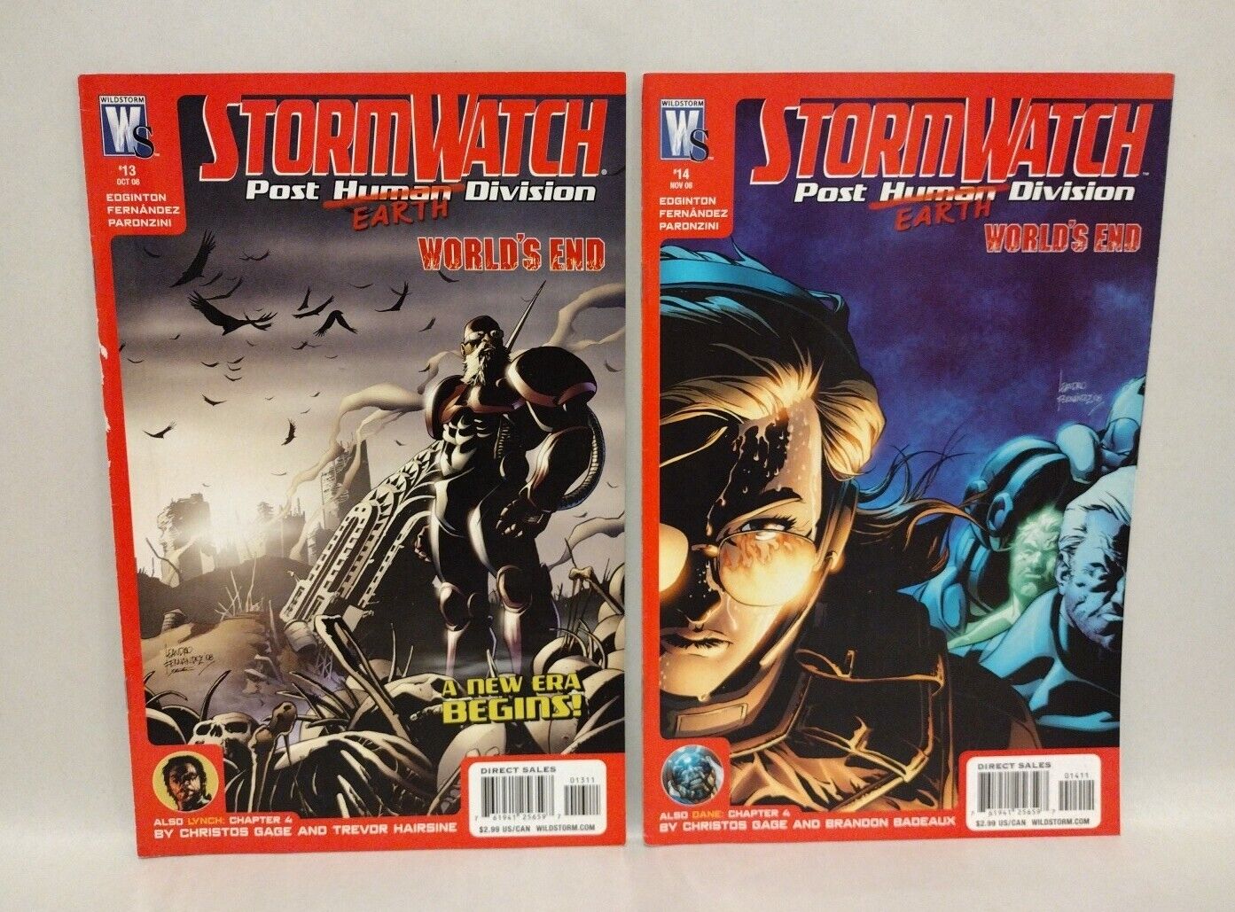 Stormwatch Post Human Division (2008) Wildstorm Comic Set #13-24 Last Issues