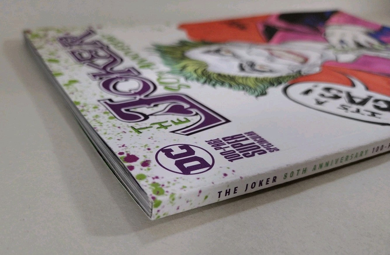 Joker 80th Anniversary Super Special 1 (2020) Sketch Cover W Original DCastr Art