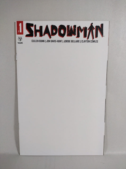 Shadowman #1 (2021) Valiant Blank Sketch Cover Comic Cullen Bunn New NM