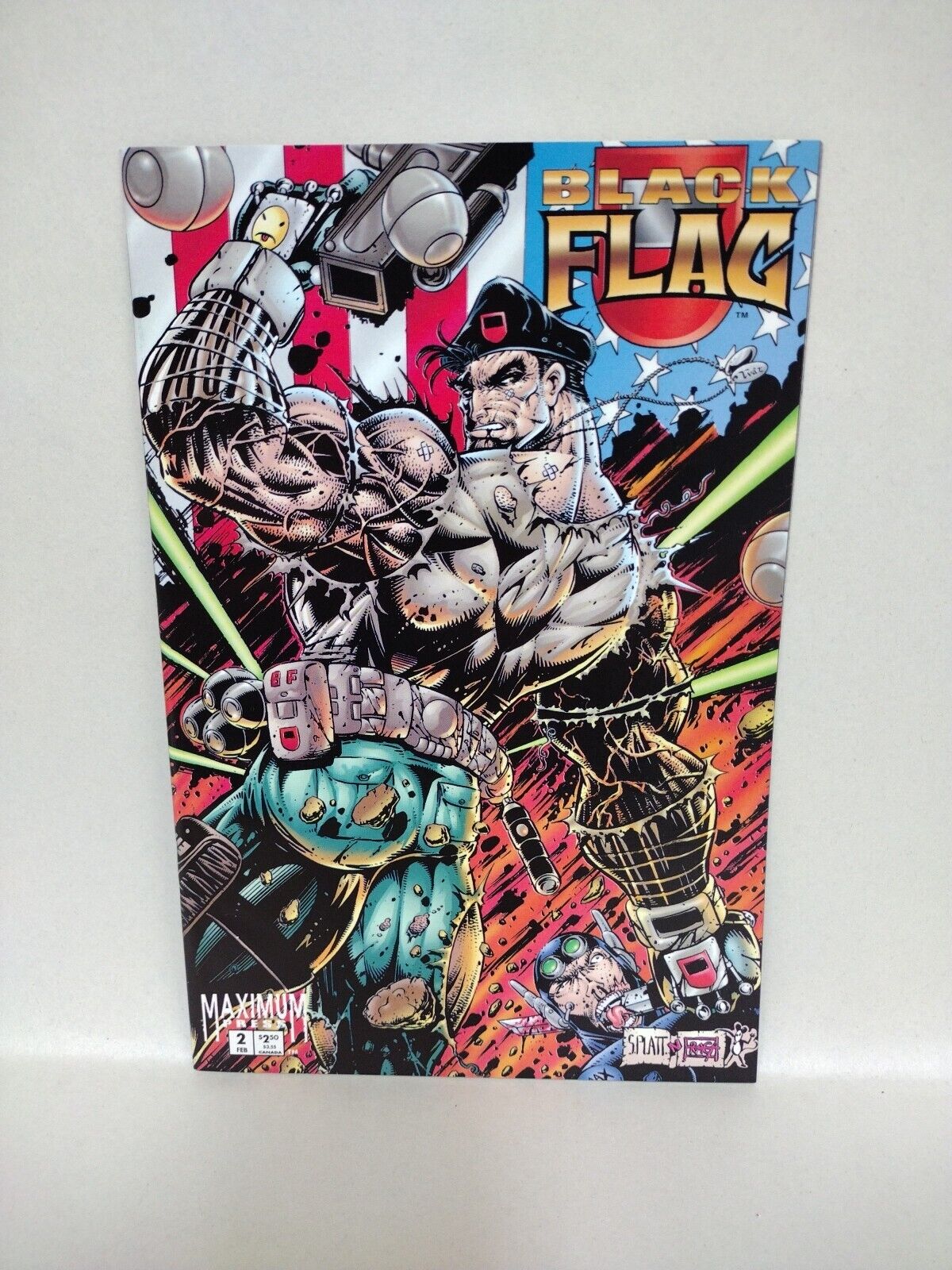 Black Flag (1995) Maximum Press Dan Fraga Comic Lot Set #1 2a 2b 3 Image Preview