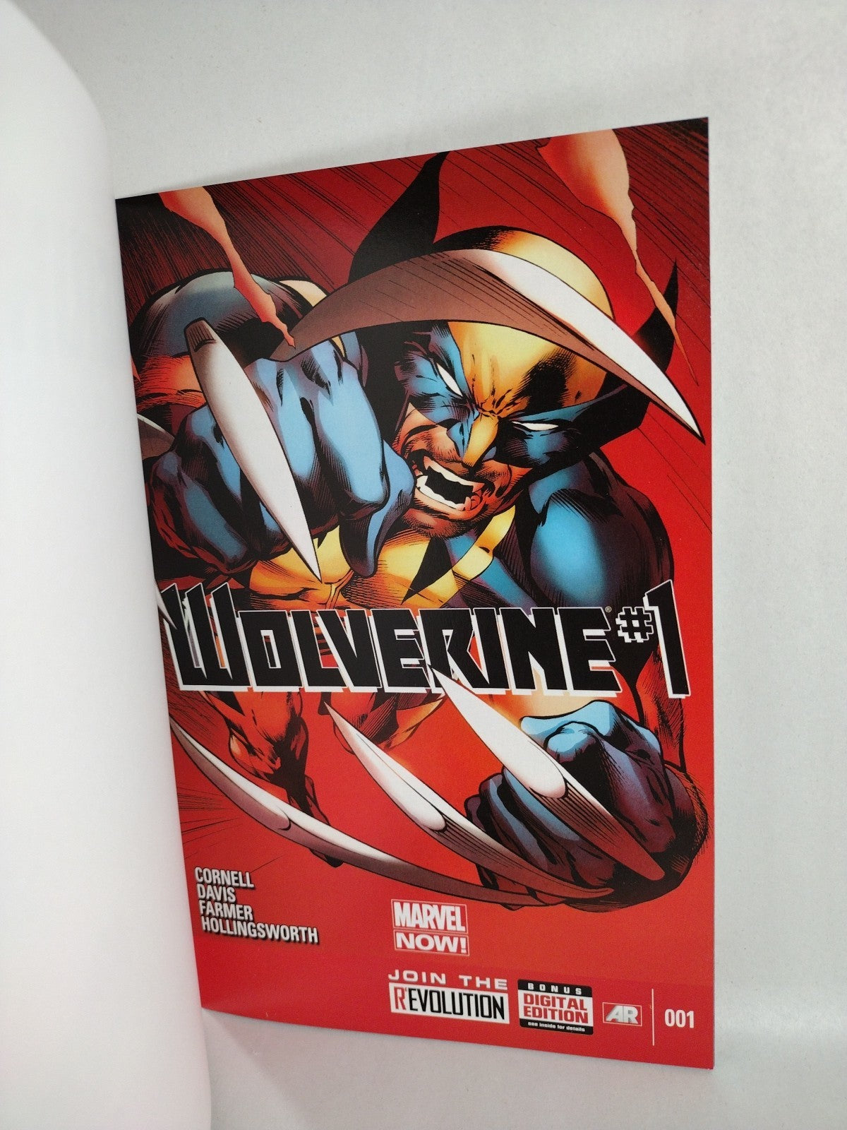 Wolverine #1 (2013) Marvel Comic Blank Sketch Variant Cover NM