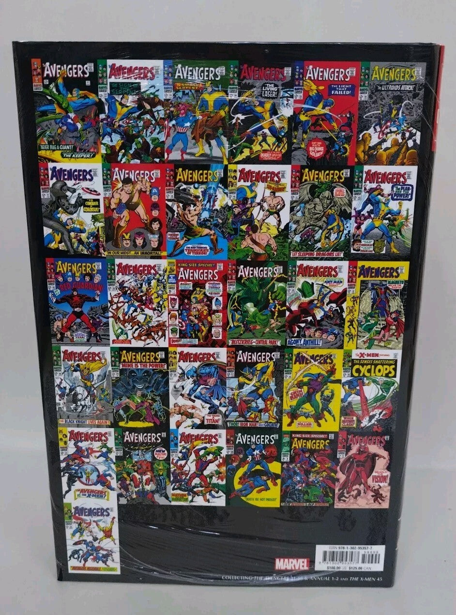 Avengers Vol 2 Omnibus Marvel Hardcover John Buscema DM Variant New Sealed 