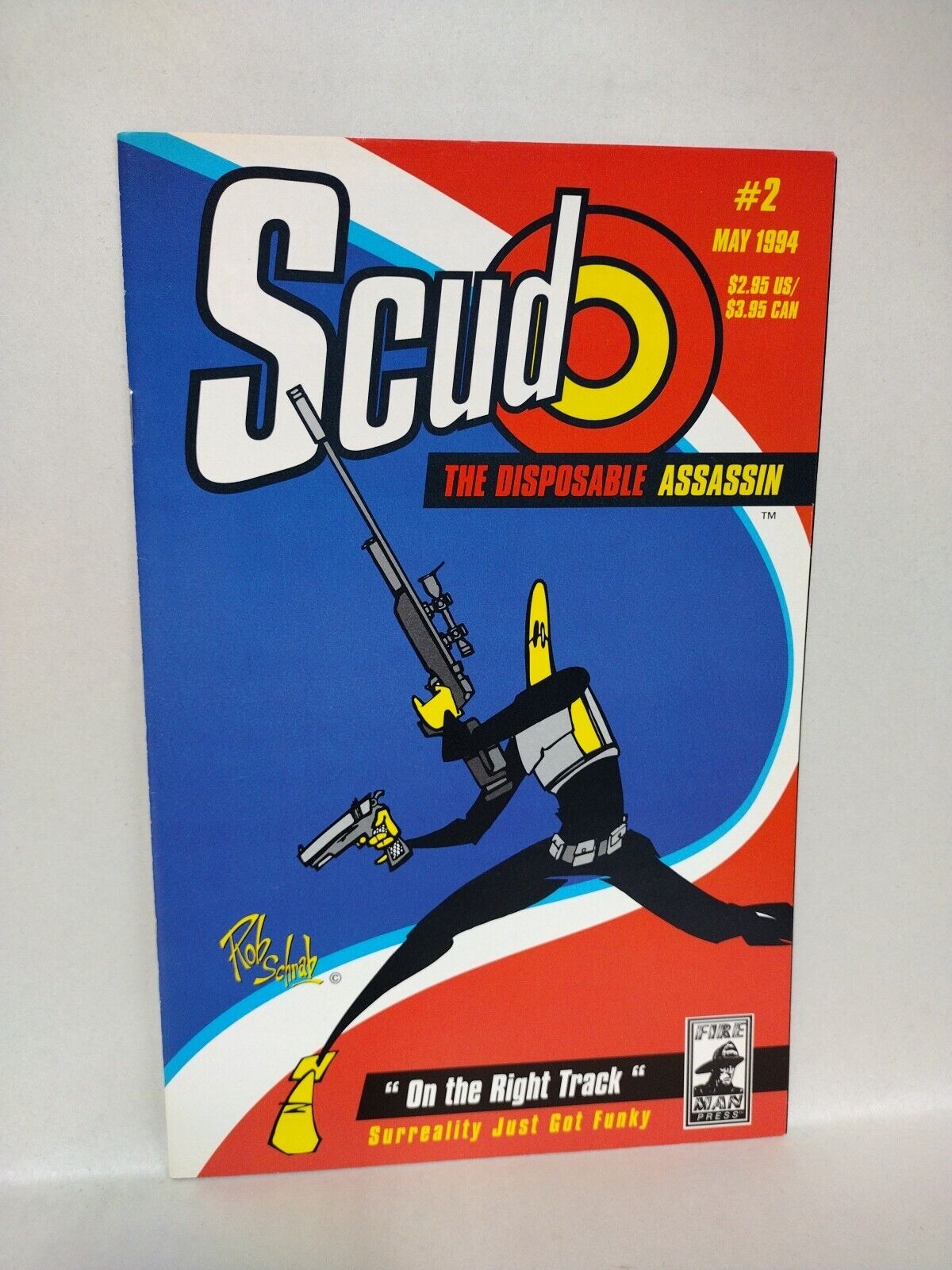 SCUD The Disposable Assassin (1994) Fireman Press Comic Lot #1 2 3 1st Print