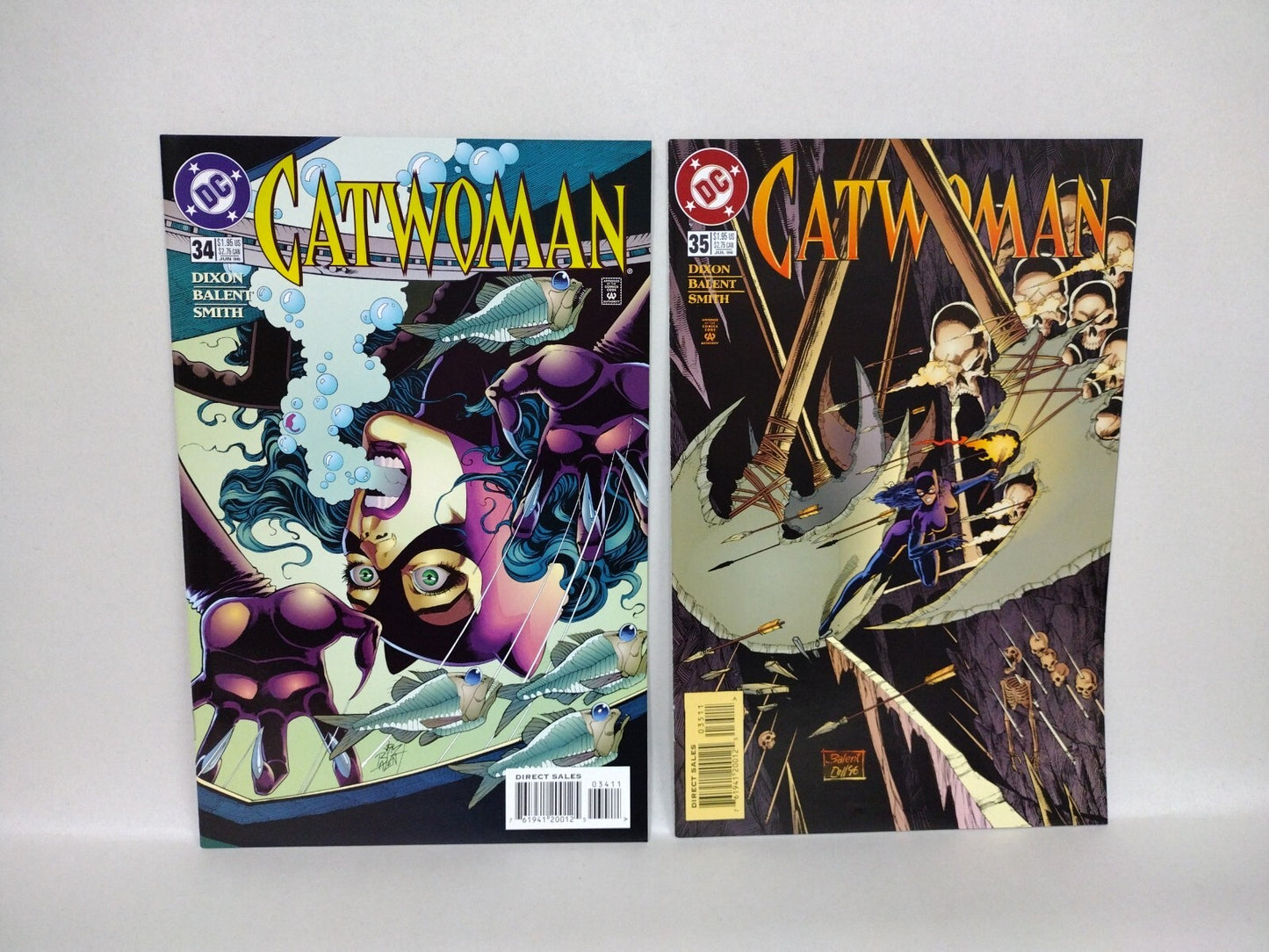 Catwoman 1996 DC Comic Lot Set 34 35 36 37 38 39 40 41 44 45 Annual 3 Vampirella