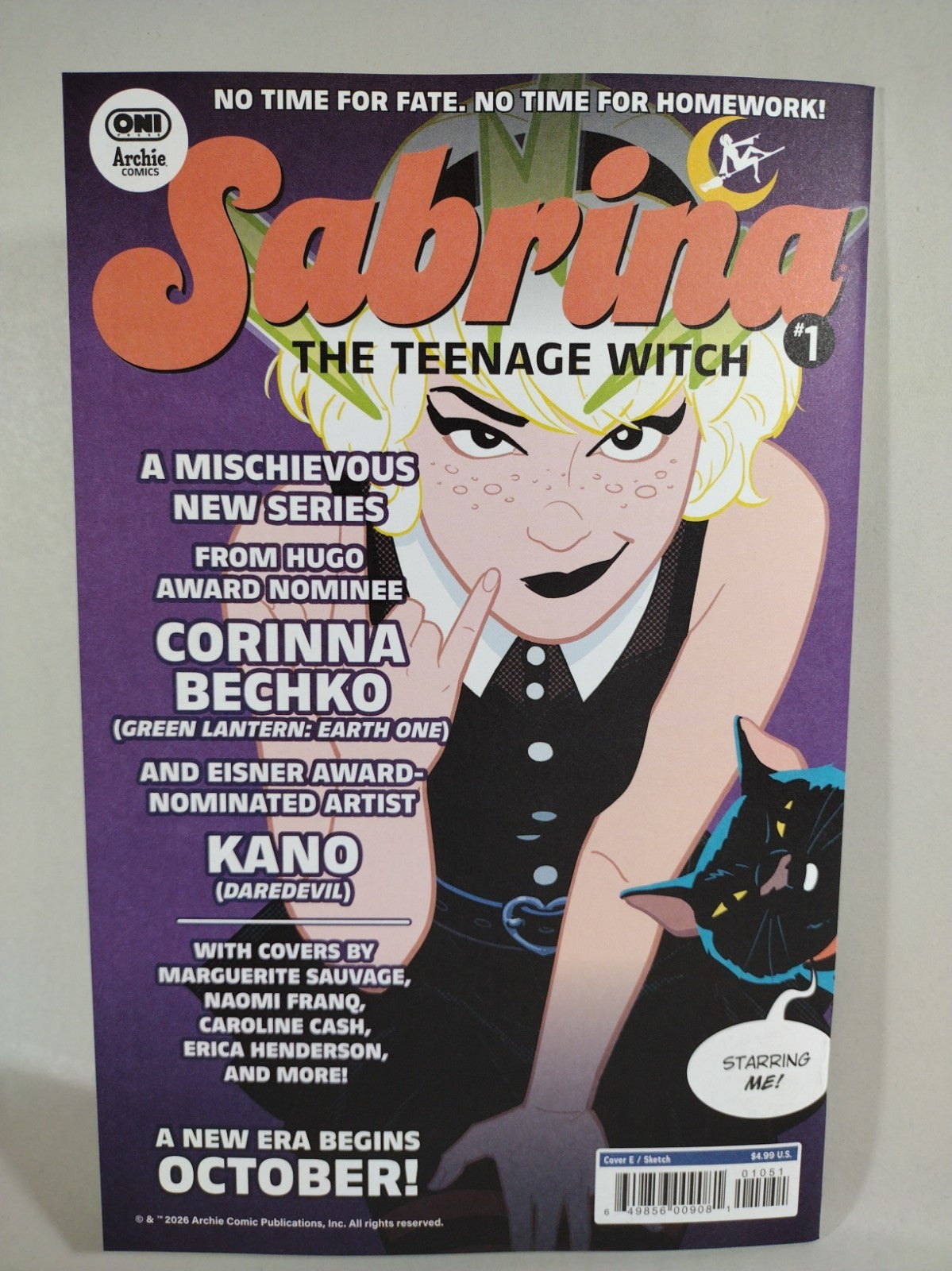 Archie #1 Oni Archie Comics Sketch Cover Variant W Original Dave Castr Art