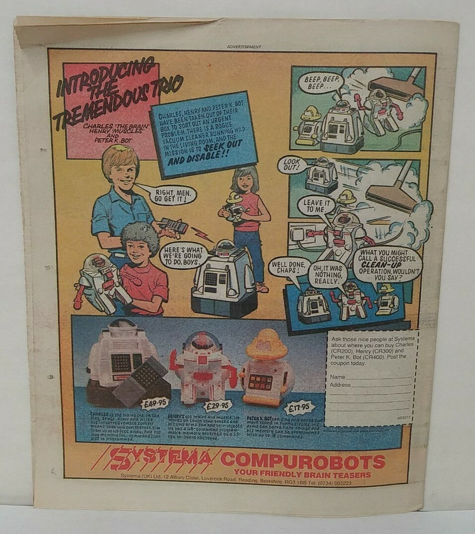 2000ad (1986) Prog 497 Judge Anderson Tomb Of Judges Slaine UK Newsprint Comic