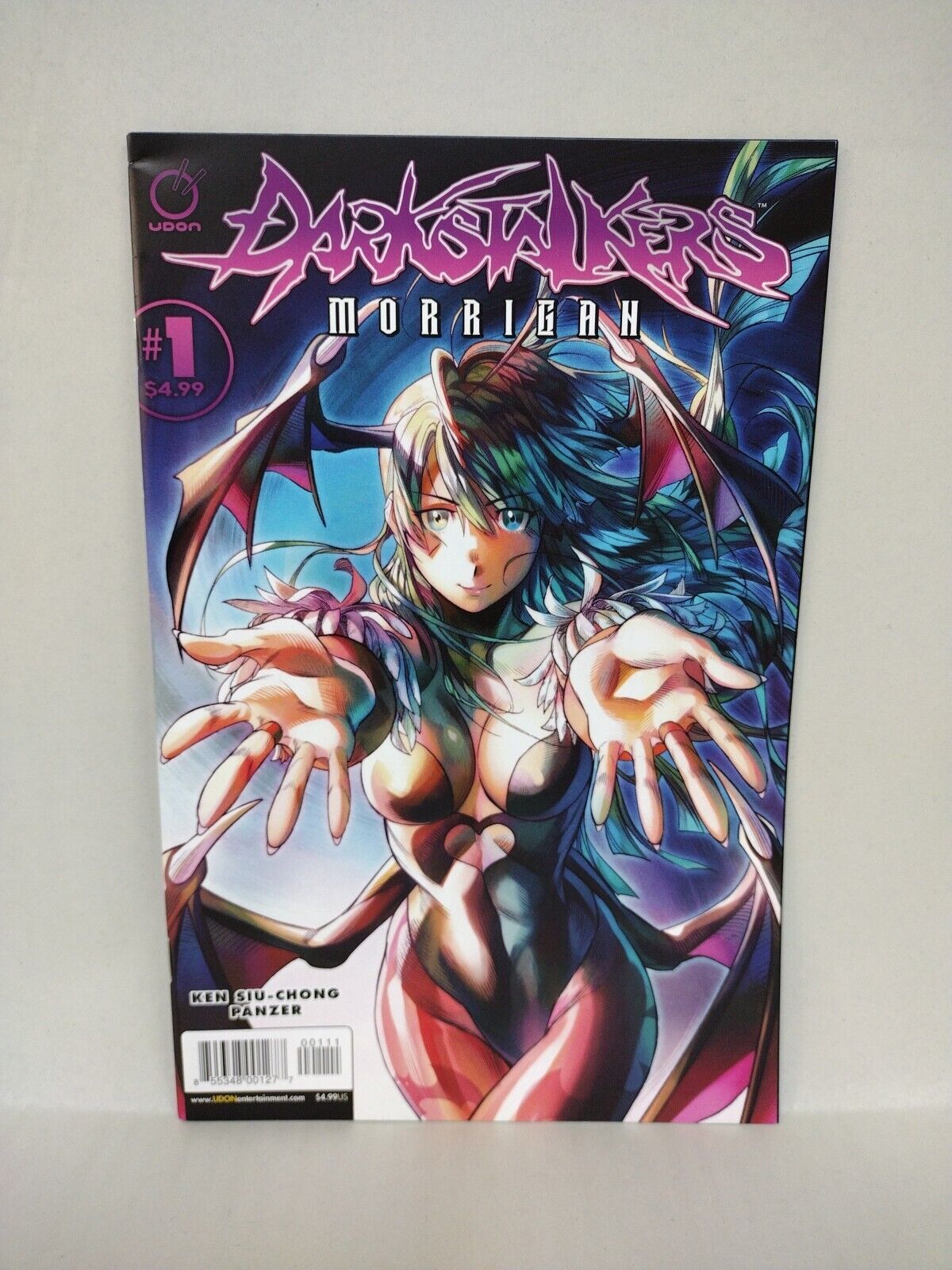 Darkstalkers Morrigan #1 (2022) Udon Capcom Comic Set Steinbach Variant VF