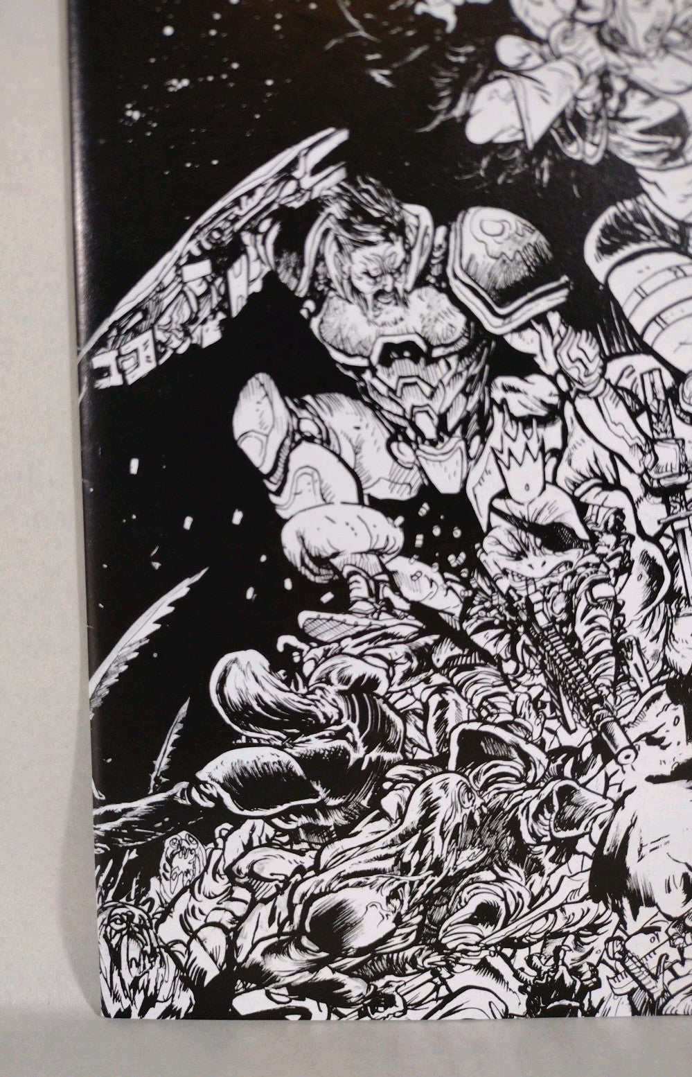 The Moon is Following Us #1 (2025) Image Comic 1:50 BW Ratio Variant DWJ NM