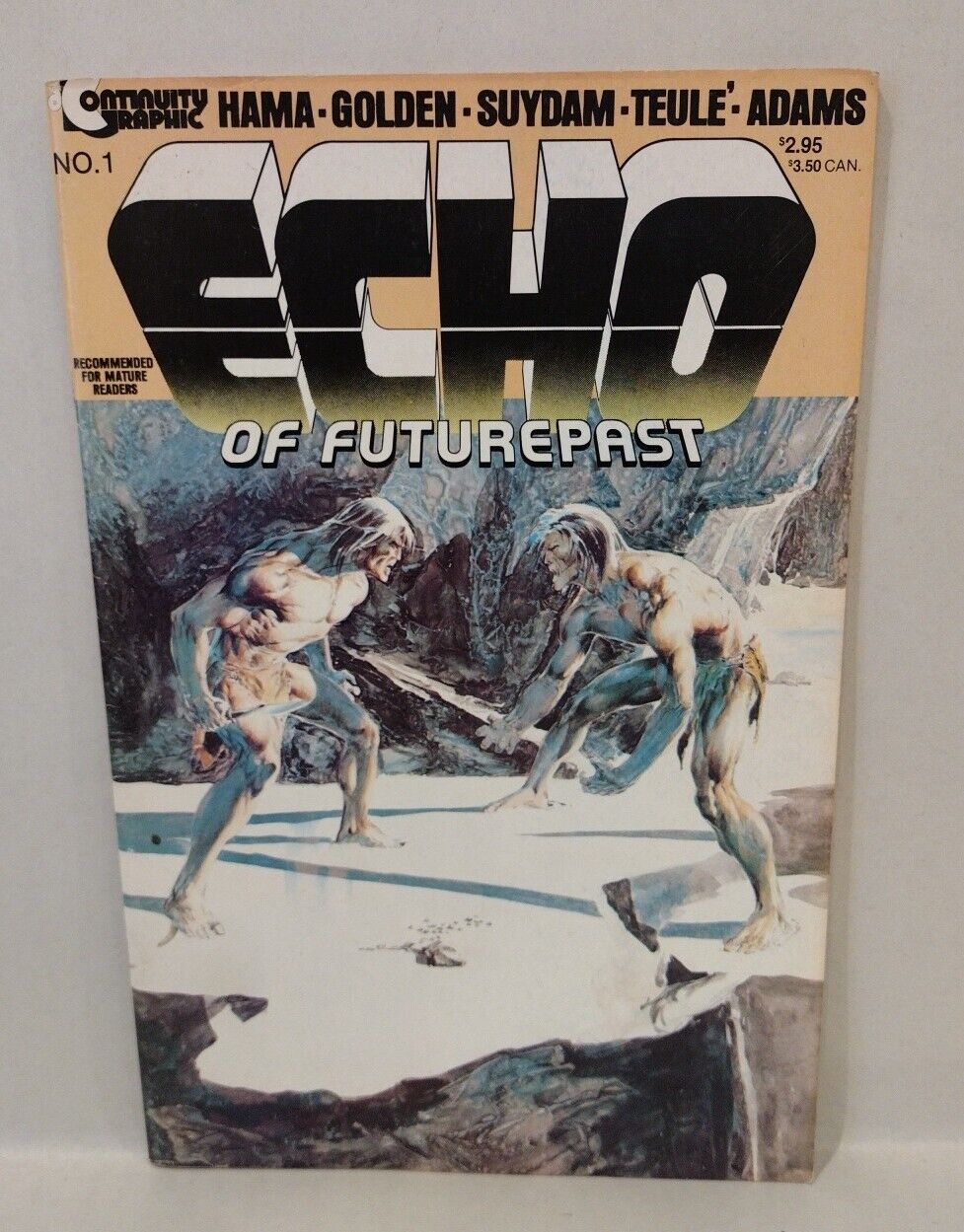 Echo Of Futurepast #1 (1984) Continuity Comic 1st Bucky O'Hare Appearance Adams