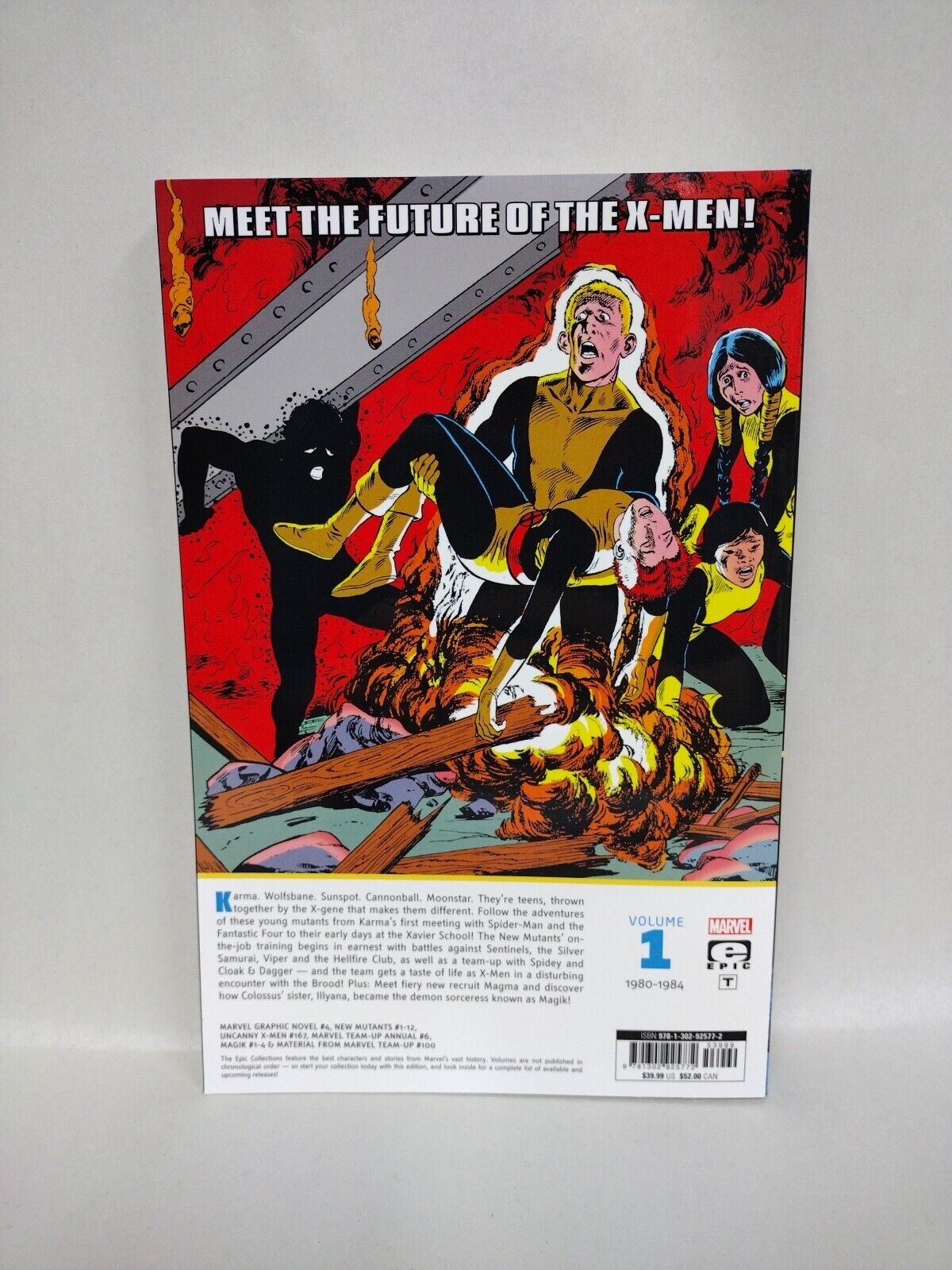 New Mutants Epic Collection Vol 1 Renewal (2020) Marvel Comics TPB New