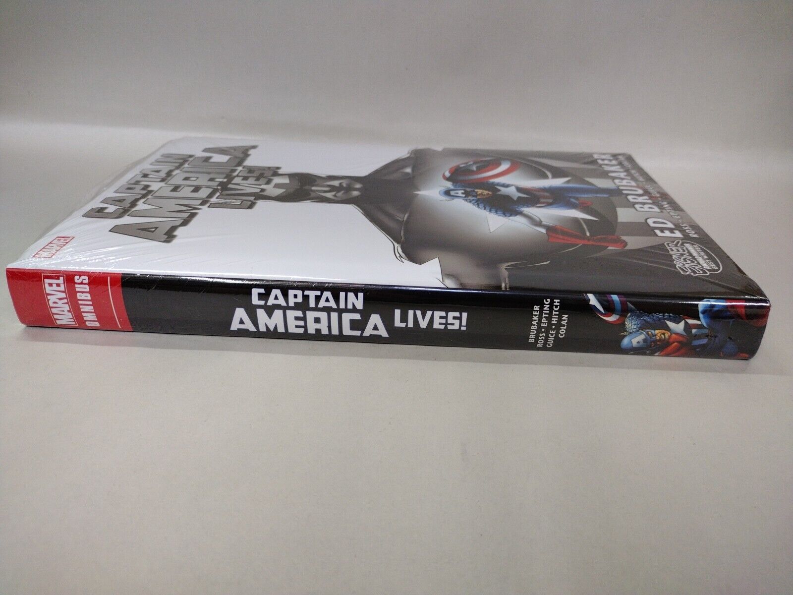 Captain America Lives Ed Brubaker Omnibus Marvel HC DM Variant Cover New Sealed