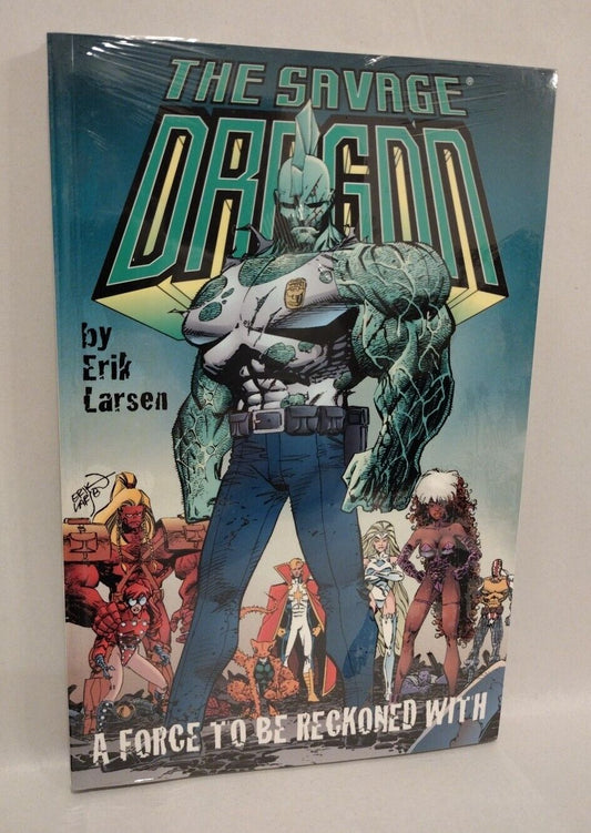 Savage Dragon A Force To Be Reckoned With Image Comics TPB New Sealed W Comic 