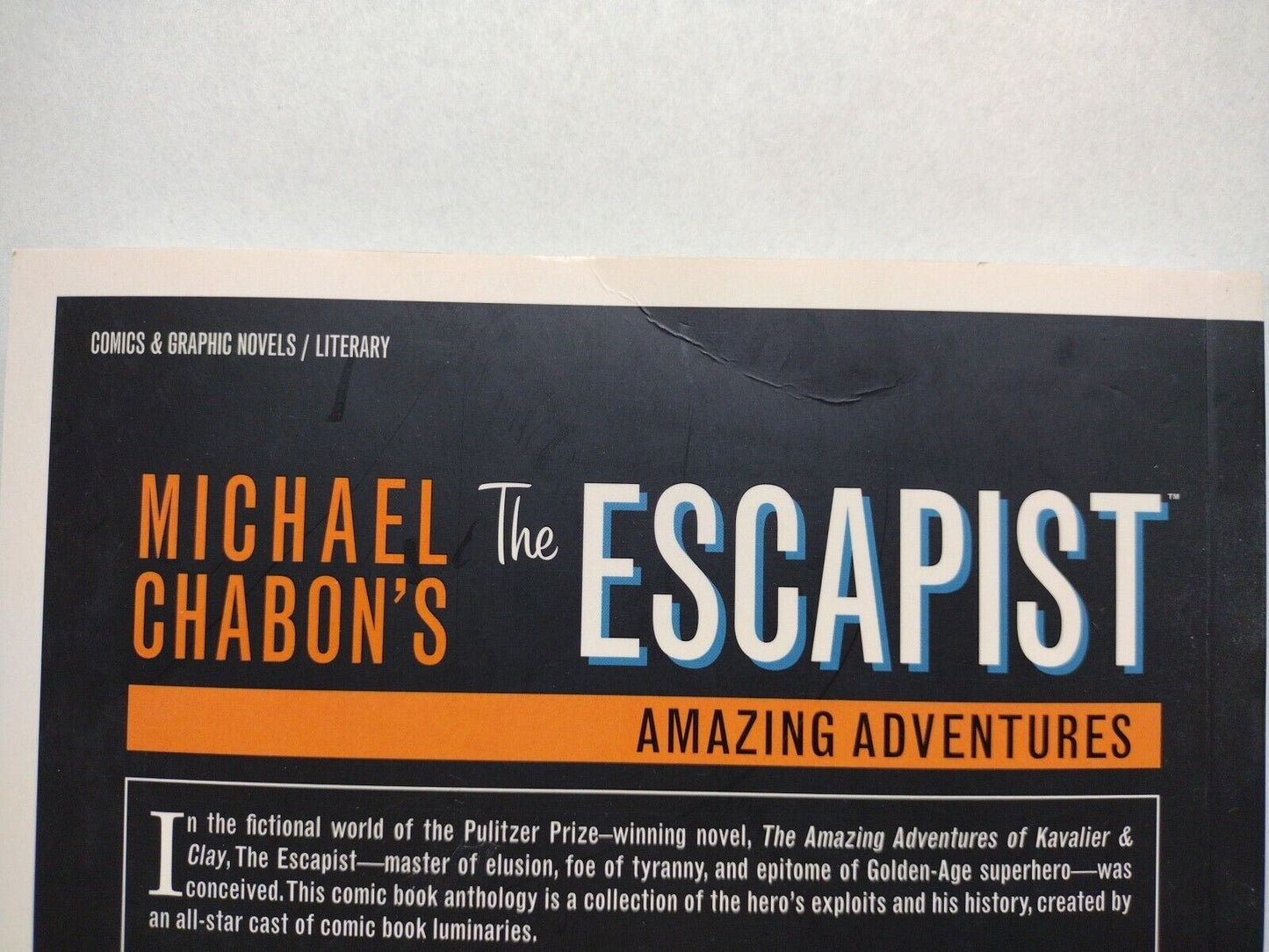 Michael Chabon's The Escapist Amazing Adventures (2018) Dark Horse TPB SC