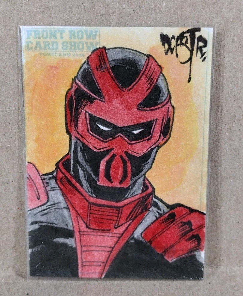 DCastr (2025) Front Row Show Exclusive Sketch Card W Original Night Thrasher Art