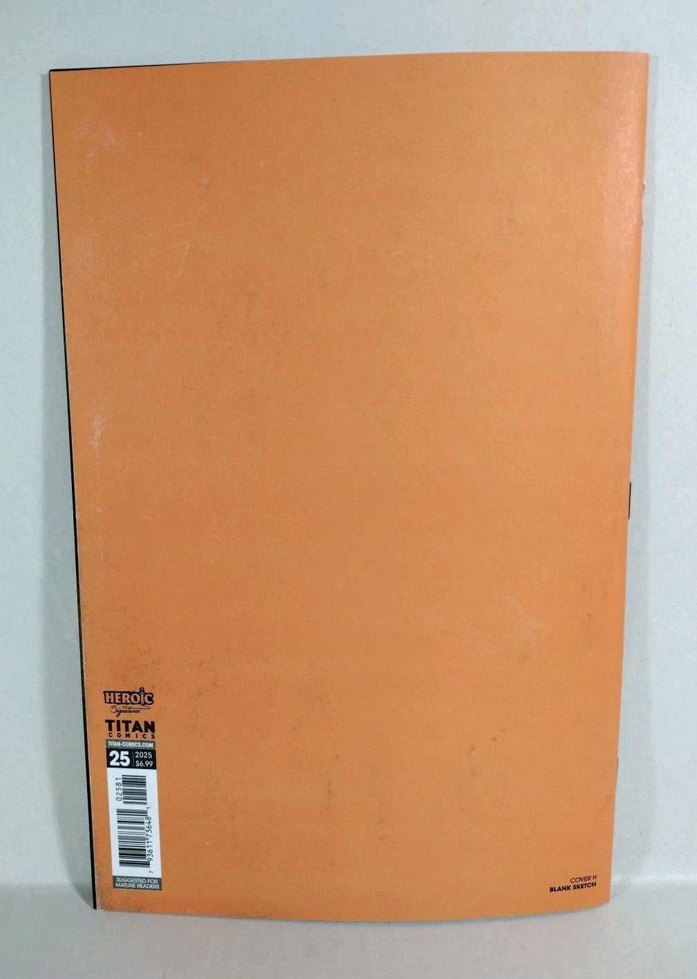 Conan #25 (2025) Titan Comic Sketch Cover Variant W Original Dave Castr Art