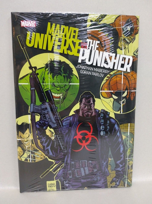 Marvel Universe Vs The Punisher Hardcover Jonathan Mayberry Parlov New Sealed HC