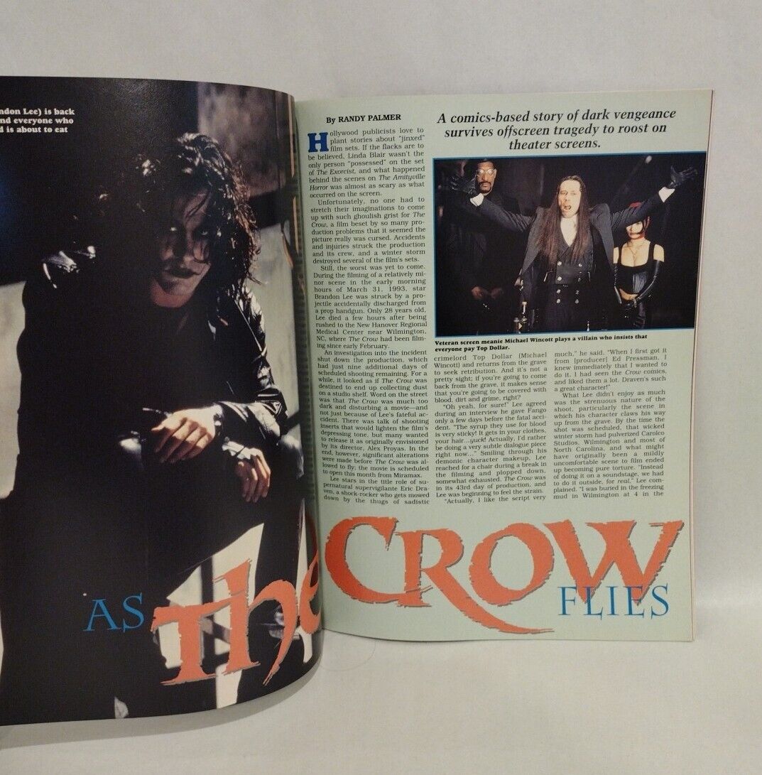 FANGORIA Magazine #133 (1994) The Crow Stephen King The Stand Beyond Bedlam 