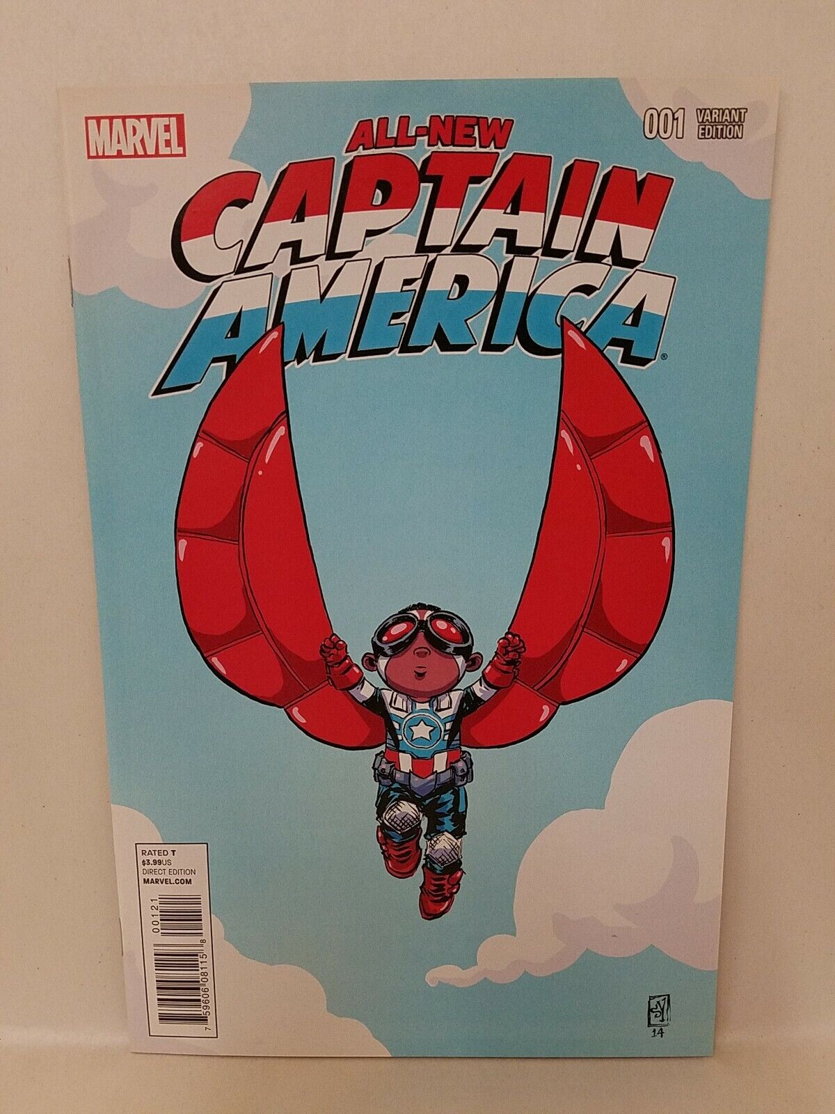 All-New Captain America #1 (2015) Skottie Young Sam Wilson Variant Comic