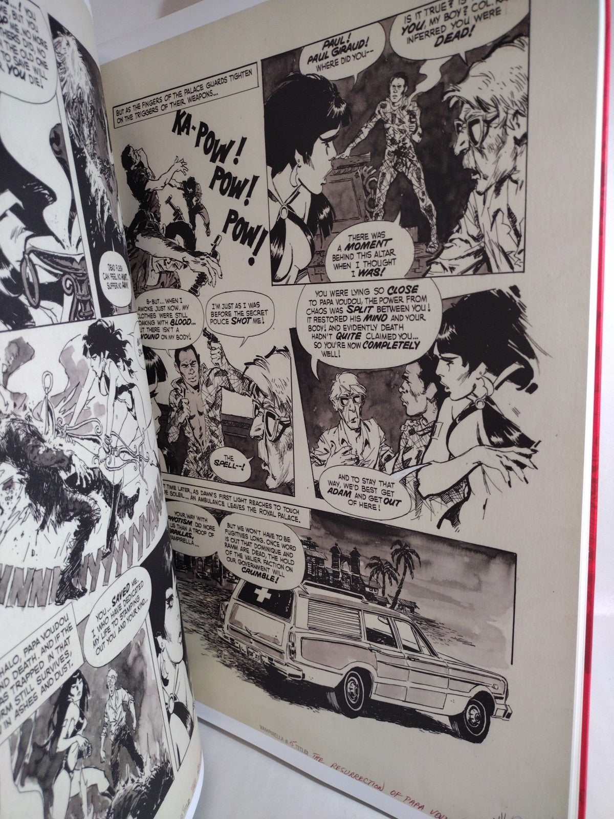 Jose Gonzalez VAMPIRELLA Art Edition Large 21x15" Dynamite HC New W Carton