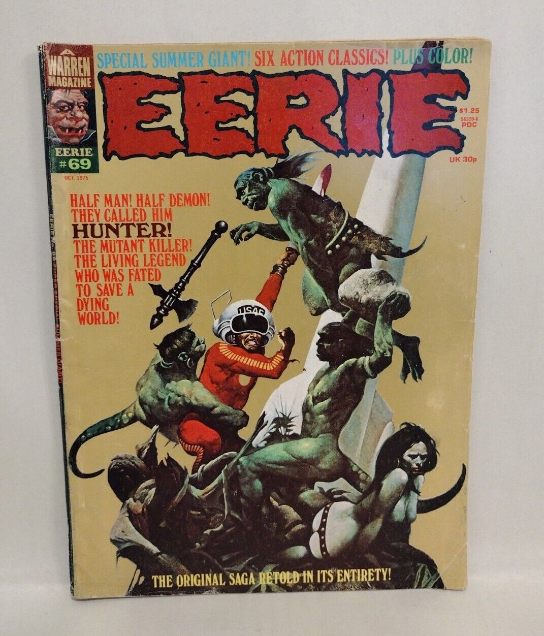 Eerie Magazine #69 (1975) Warren All Hunter Issue Collected