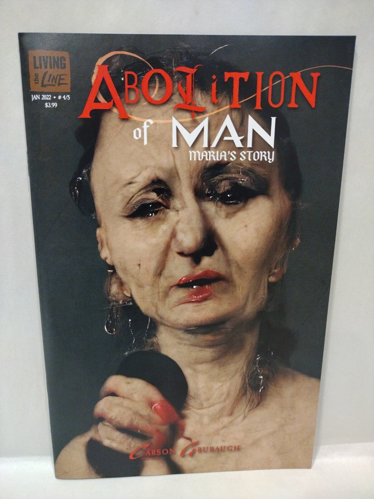 Abolition Of Man #4 Maria's Story (2022) Living Line Comic AI Horror Art NM
