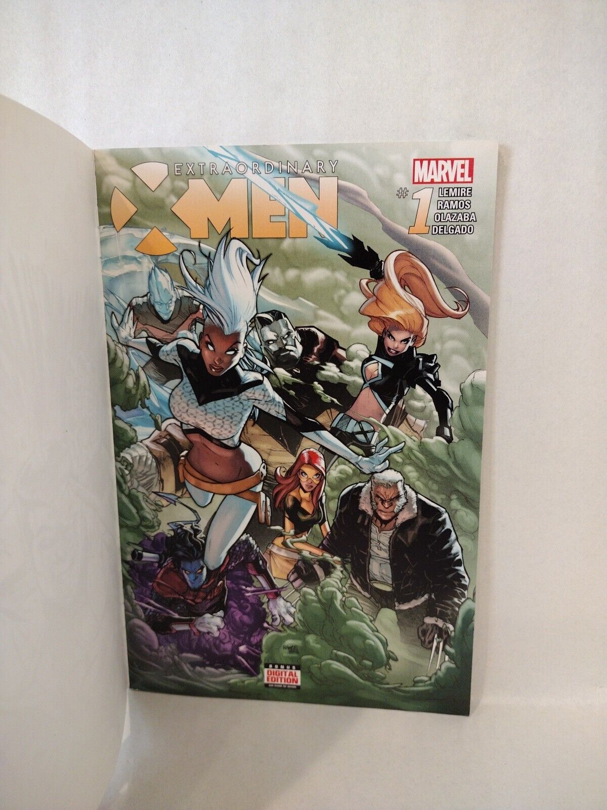 Extraordinary X-Men #1 (2016) Marvel Sketch Cover Variant Comic W Original Art