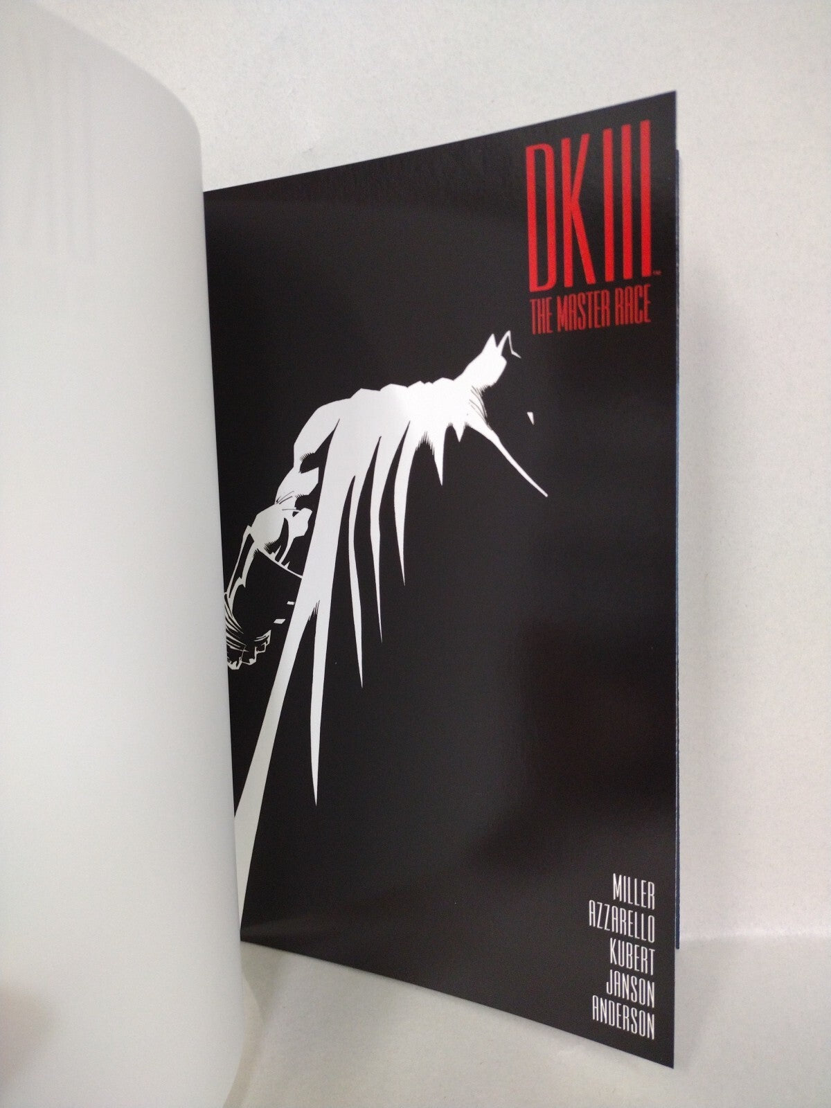 DKIII Master Race #1 (2016) DC Comic Batman Blank Sketch Variant Cover New NM