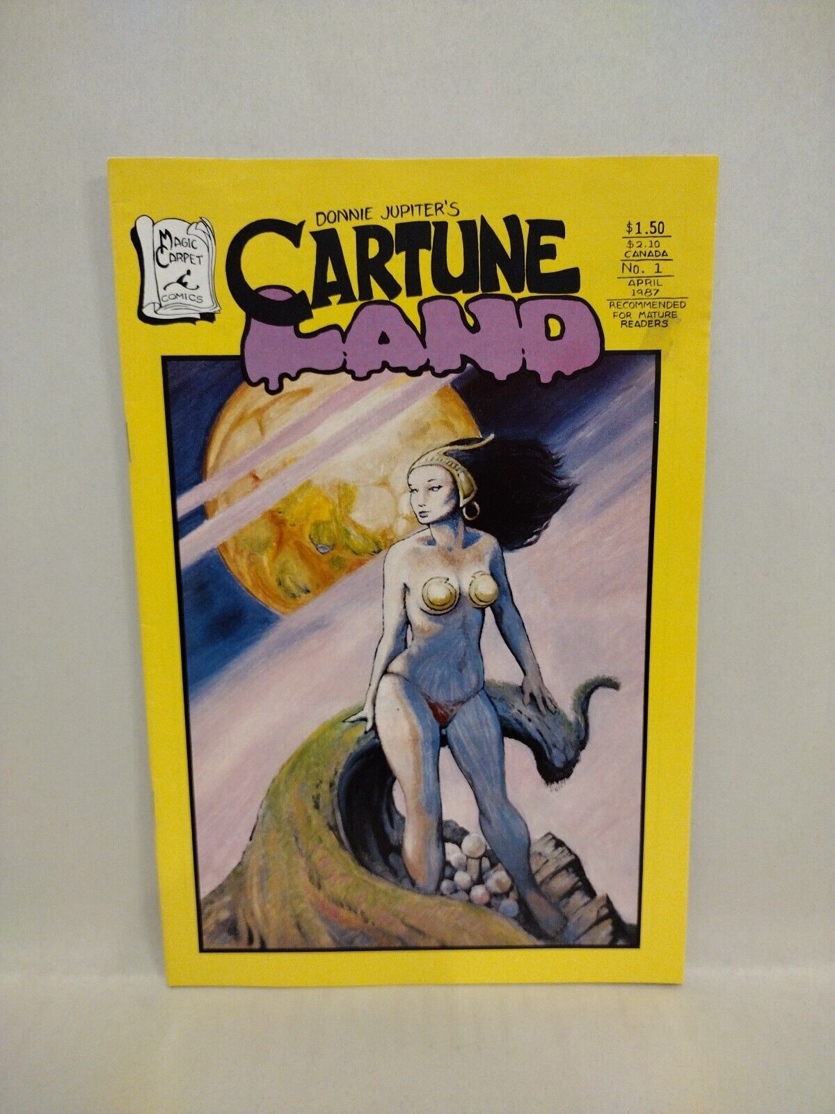 Cartune Land (1987) Magic Carpet Comic Lot Set #1 2 3 Donnie Jupiter