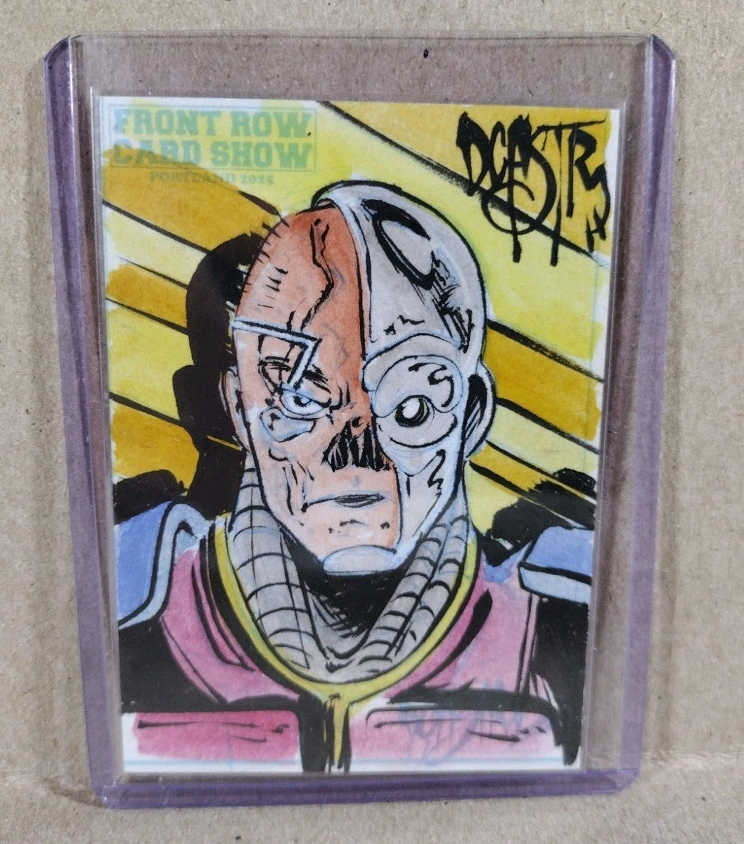 DCastr 2025 Front Row Card Show Exclusive Sketch Card W Original Deathlok Art