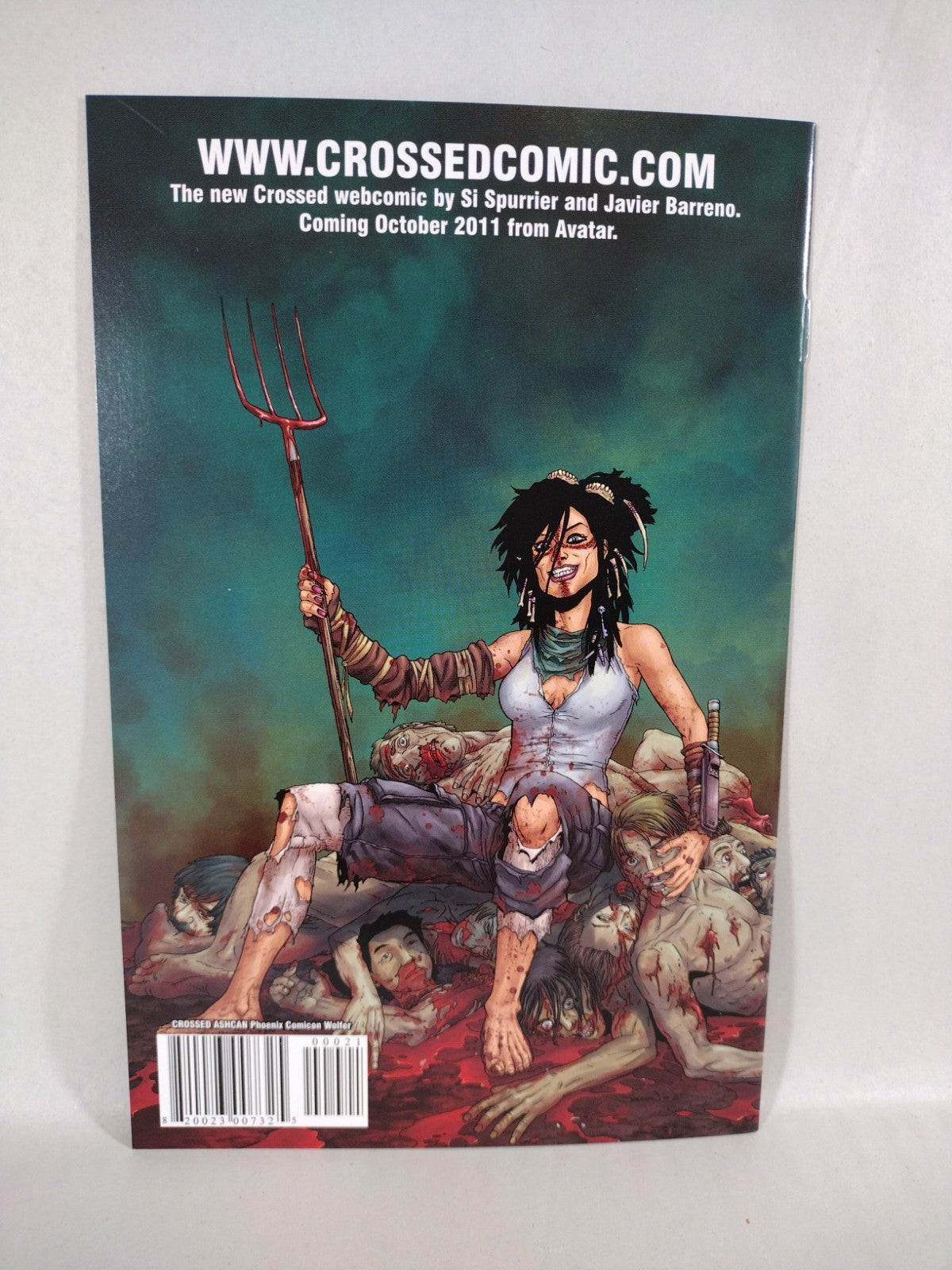 Crossed Wish You Were Here (2011) Ashcan Set SDCC Phoenix Comic Con NM