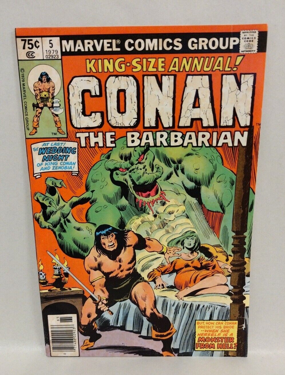 Conan (1977) King Size Annual Marvel Comic Lot Set 3 4 5 6 7 